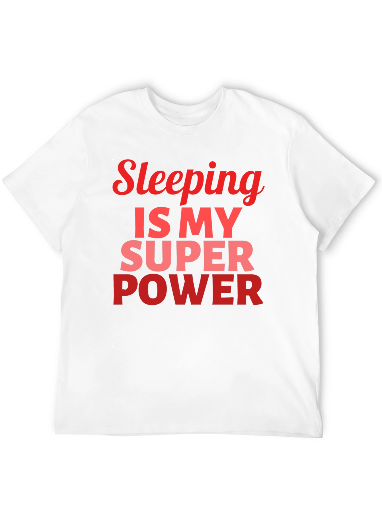 Sleeping Is My Superpower Graphic T-Shirt - Mens