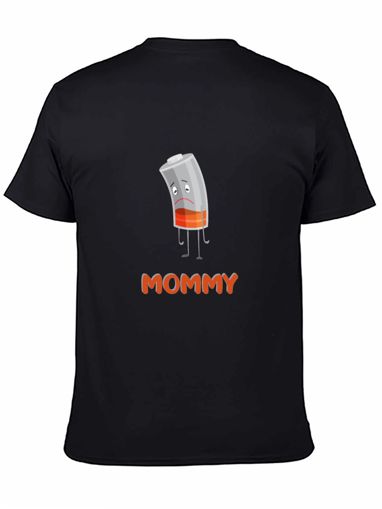 Low Battery Mommy T-Shirt - Tired Mom Humor