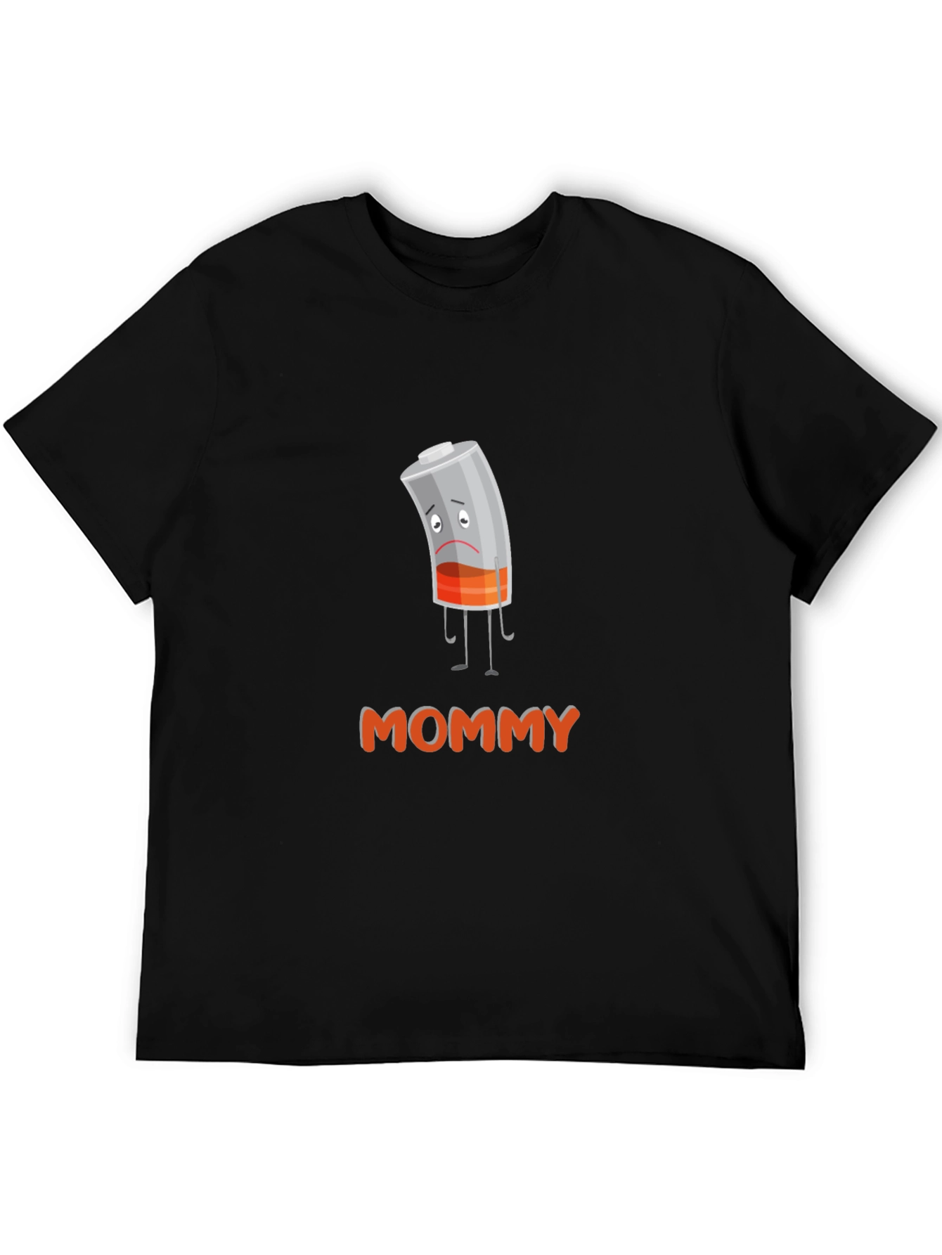 Low Battery Mommy T-Shirt - Tired Mom Humor