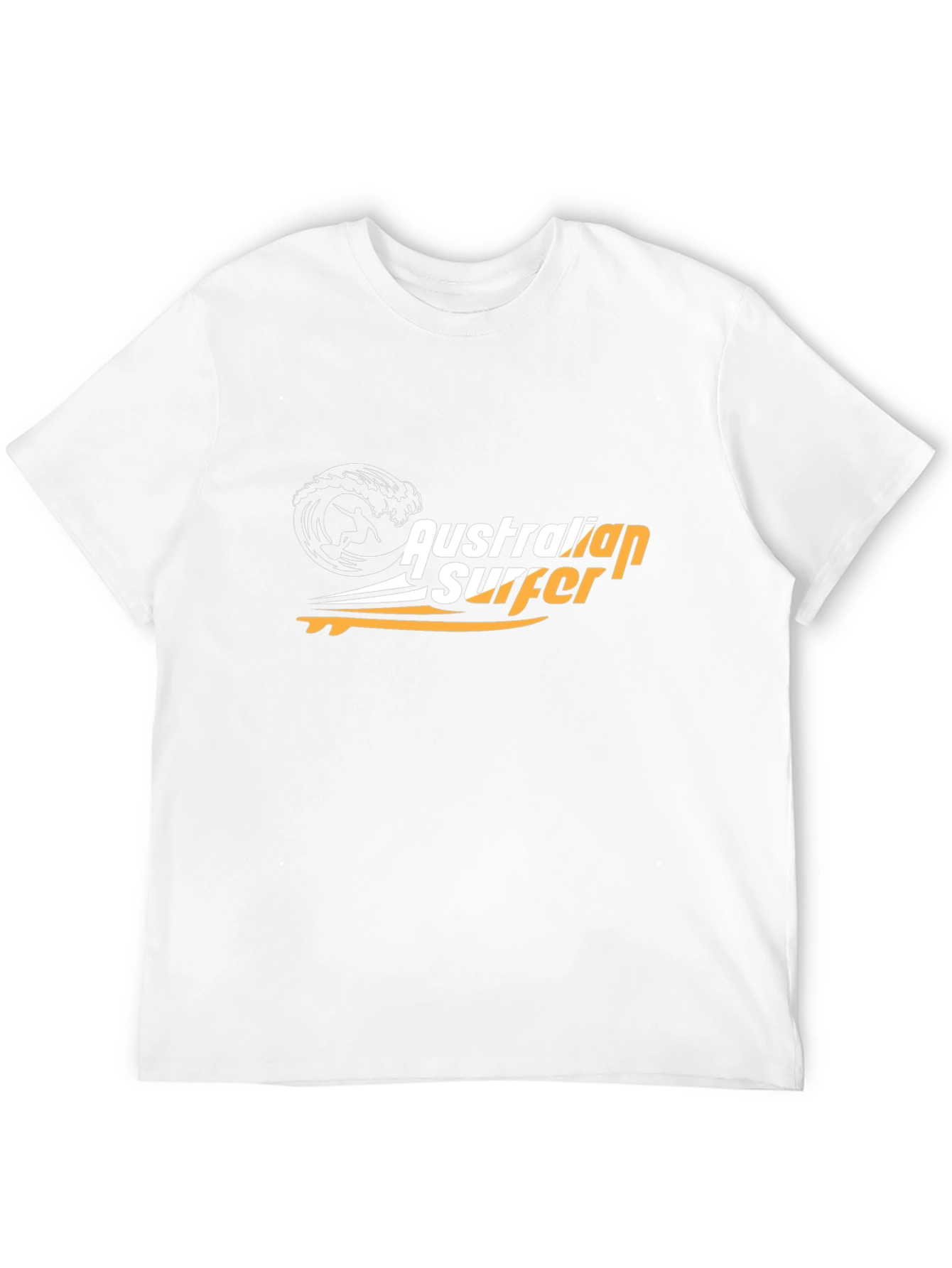 Australian Surfer Graphic Tee - Black