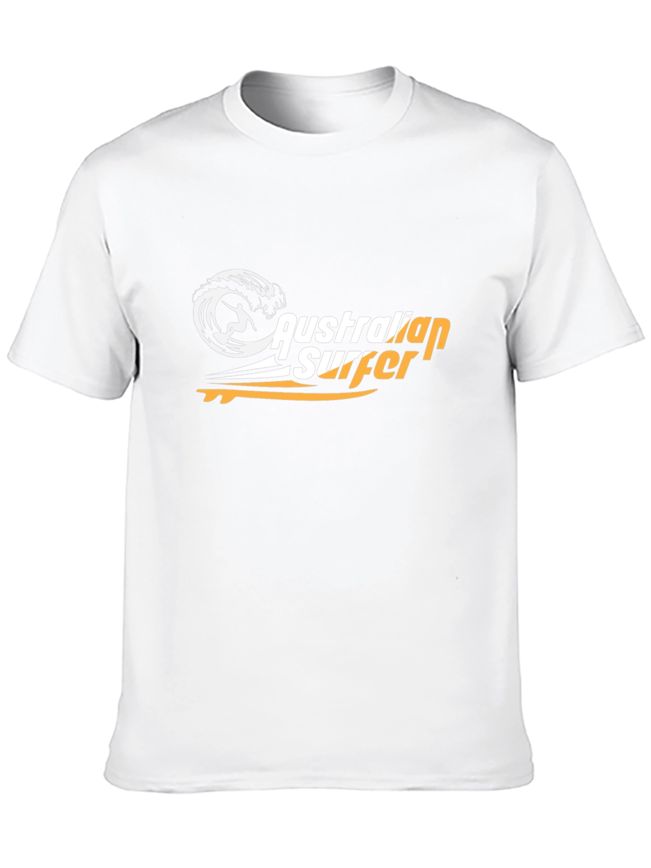Australian Surfer Graphic Tee - Black