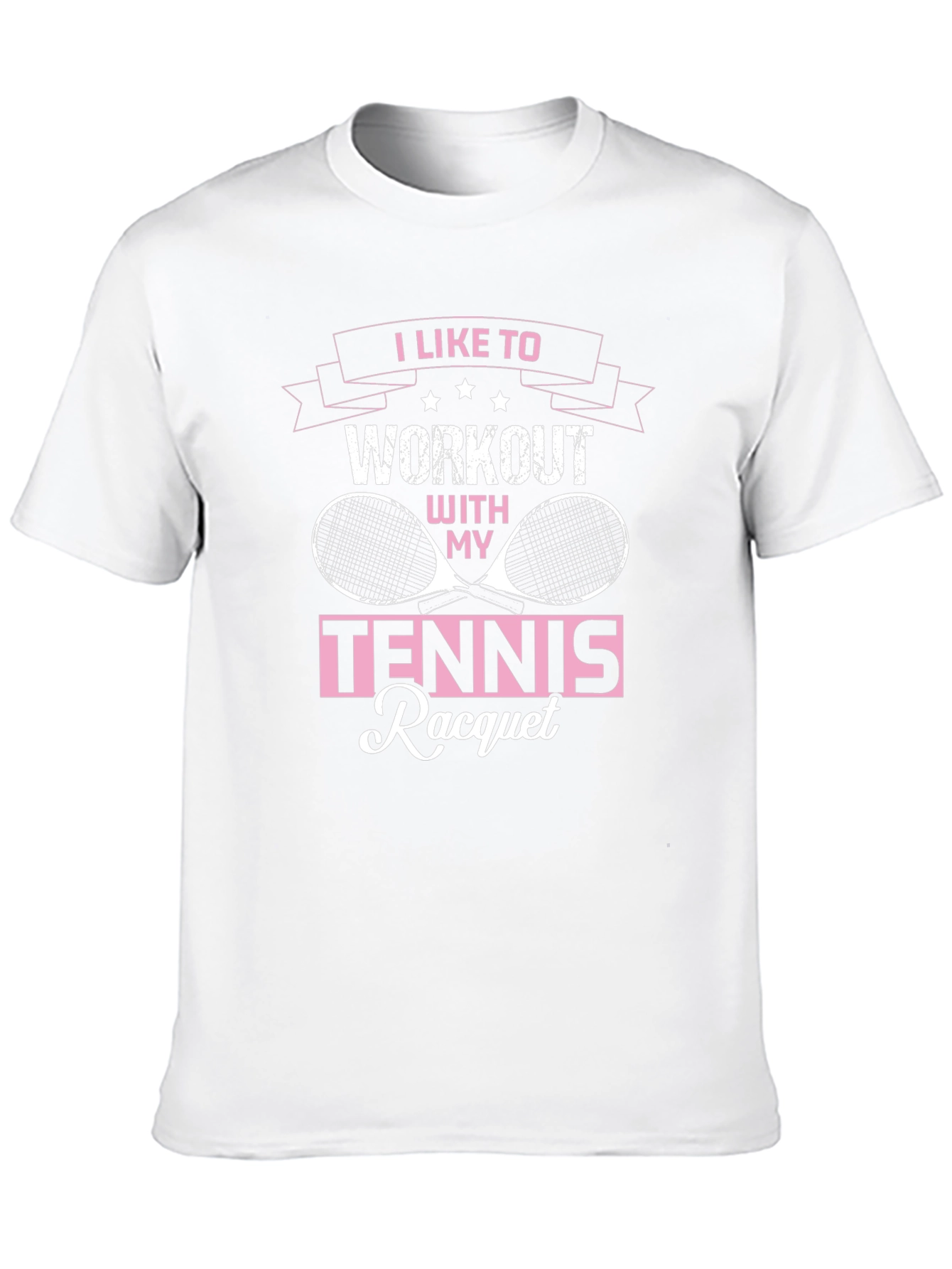 Tennis Racquet Workout T-Shirt
