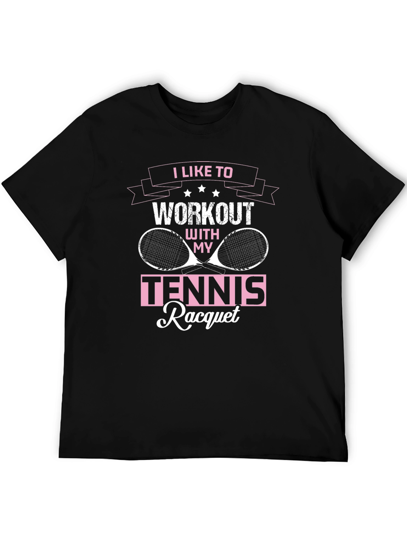 Tennis Racquet Workout T-Shirt