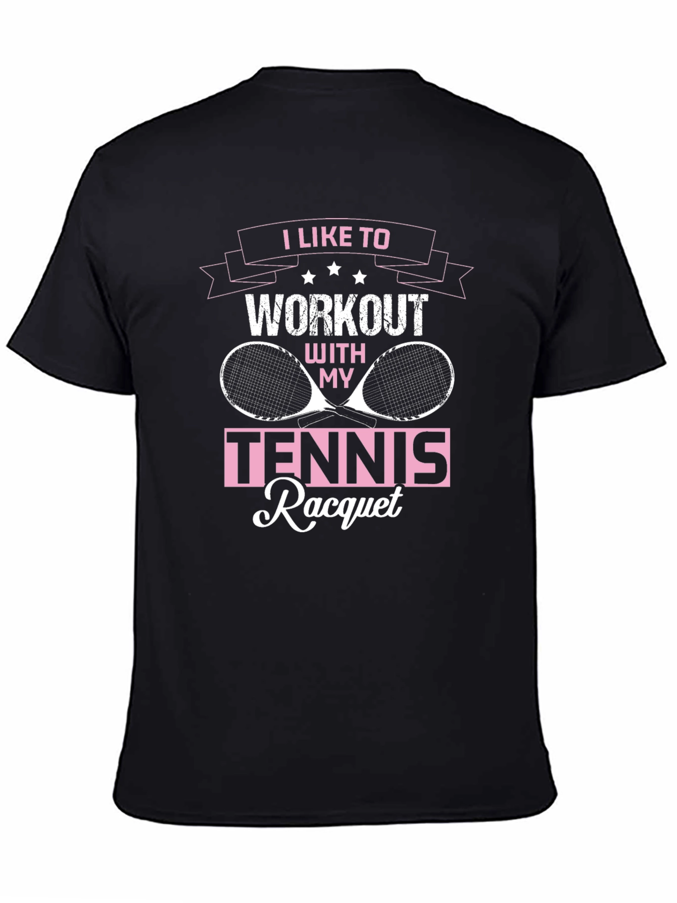 Tennis Racquet Workout T-Shirt