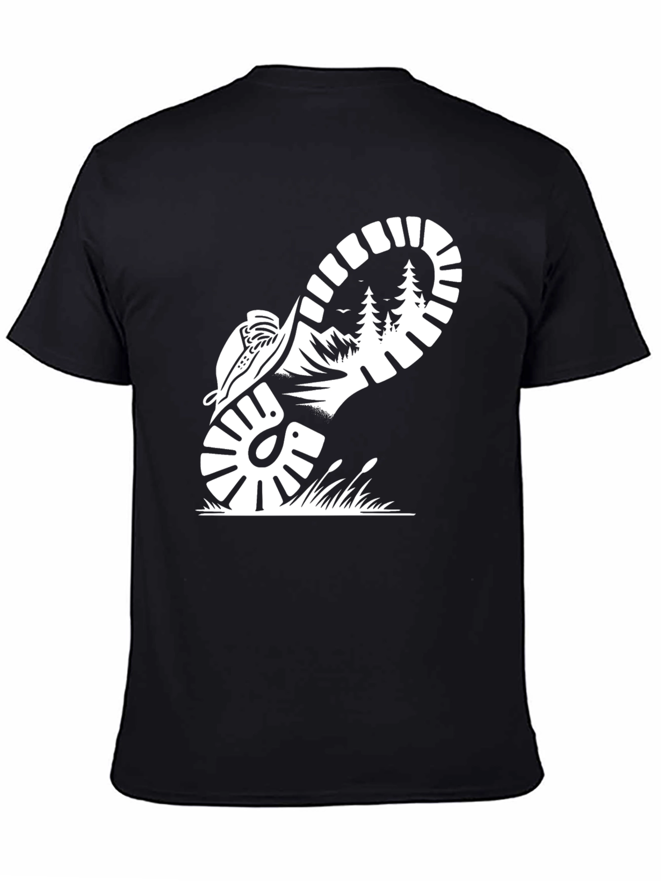 Hiking Adventure Black T-Shirt