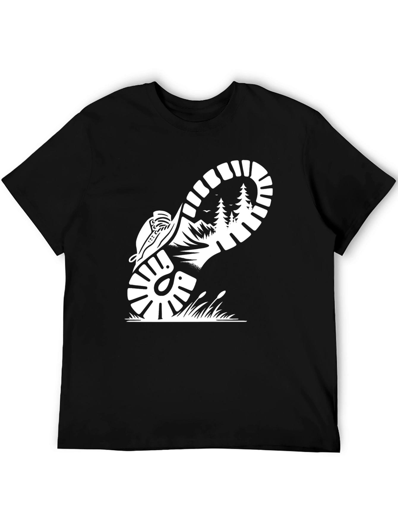 Hiking Adventure Black T-Shirt