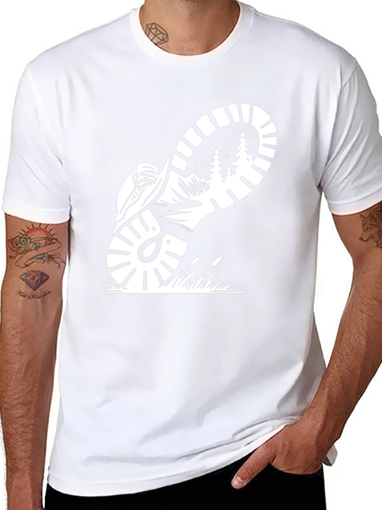Hiking Adventure Black T-Shirt