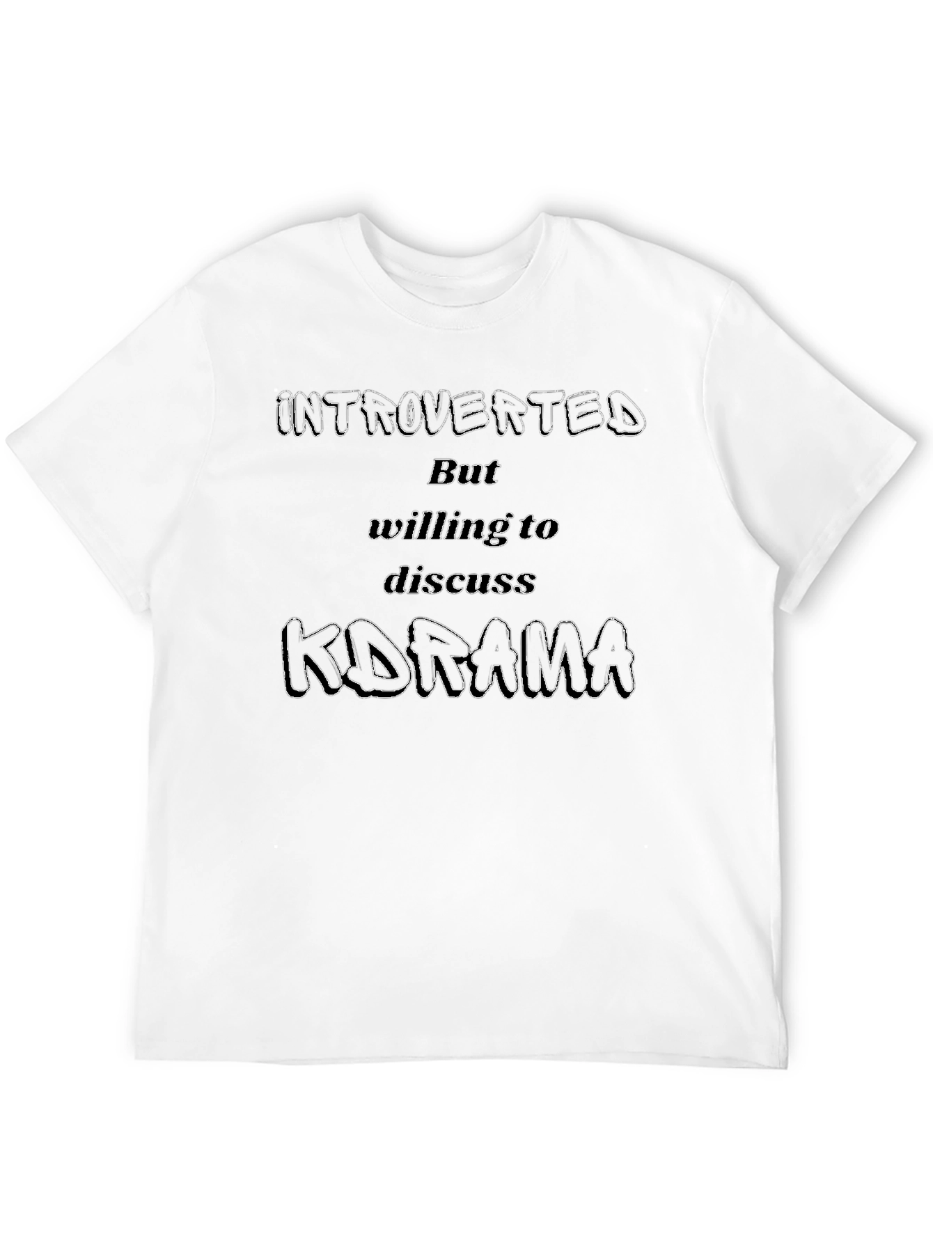 Introverted Kdrama Fan T-Shirt