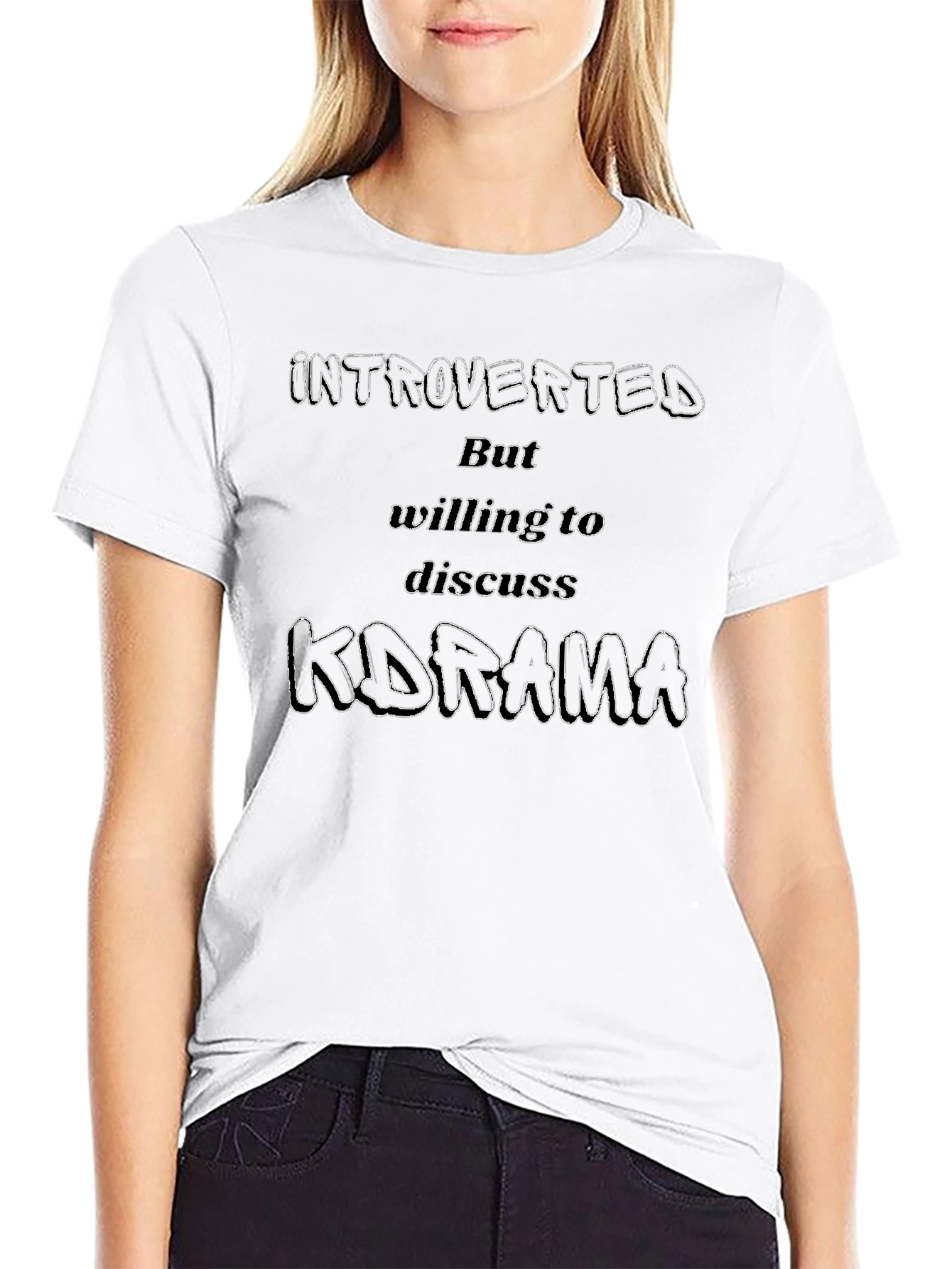 Introverted Kdrama Fan T-Shirt