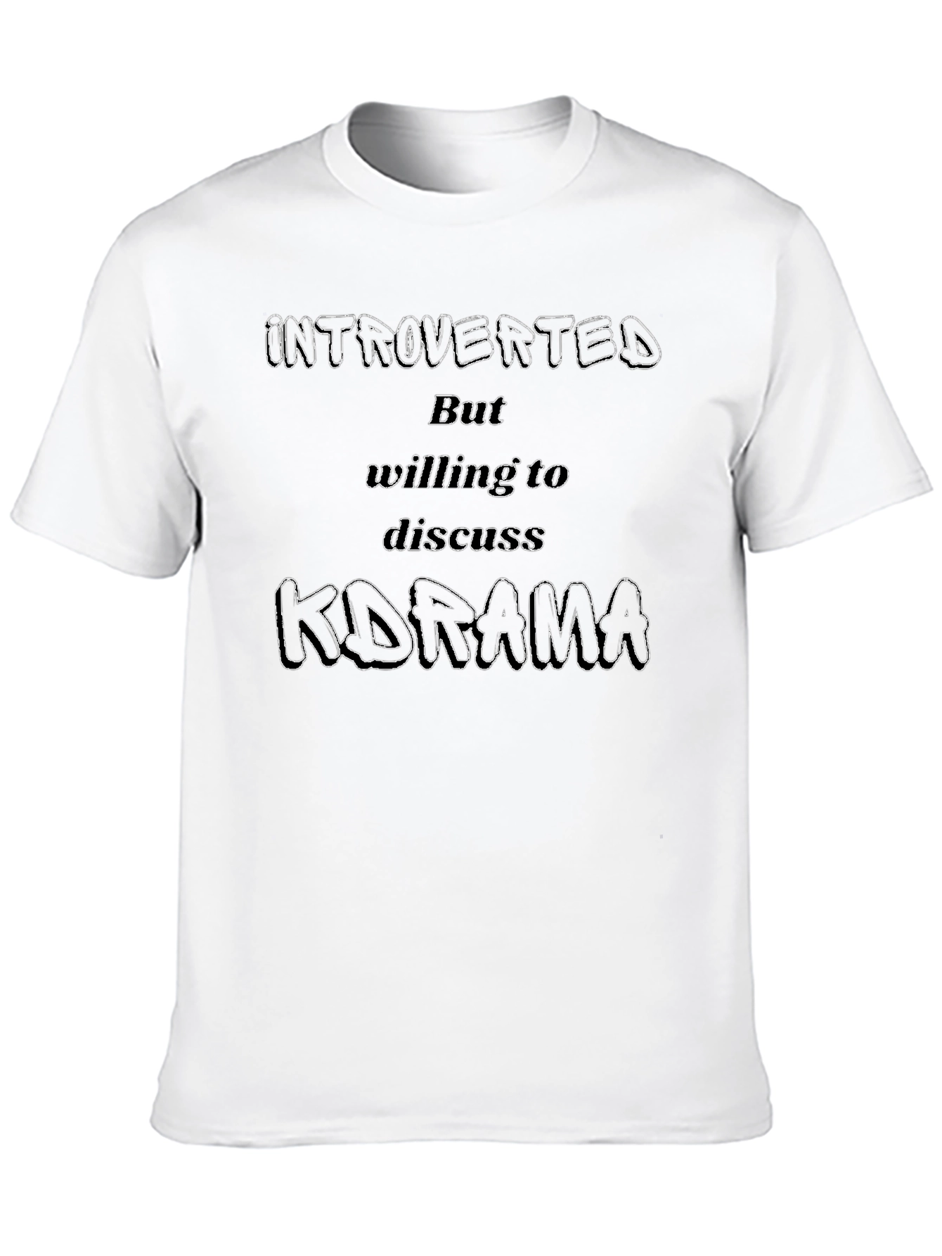 Introverted Kdrama Fan T-Shirt