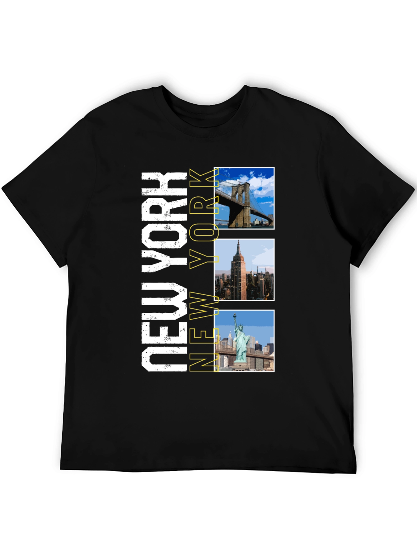 New York City Landmark Graphic Print Tee
