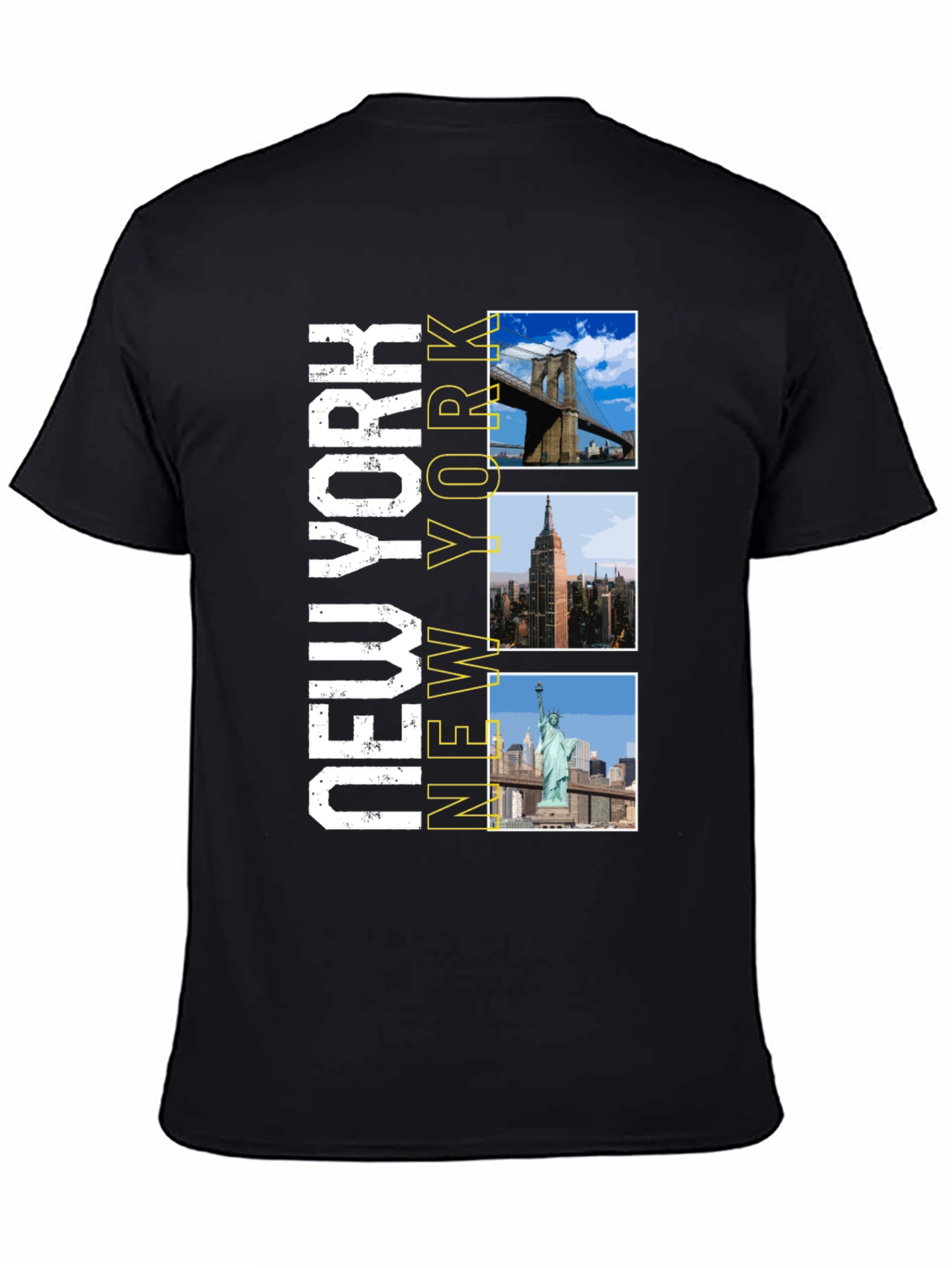 New York City Landmark Graphic Print Tee