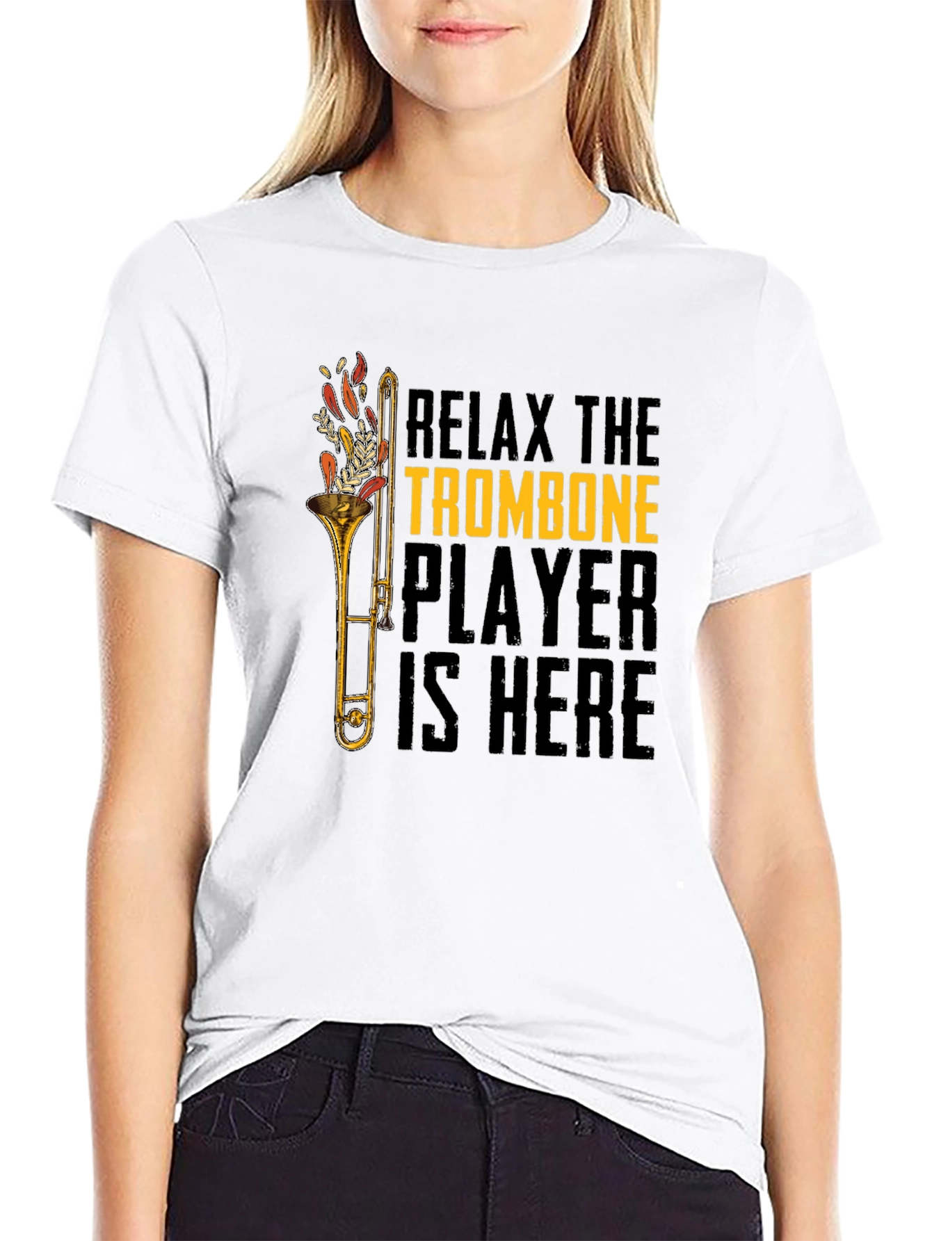 Relax The Trombone Player T-Shirt