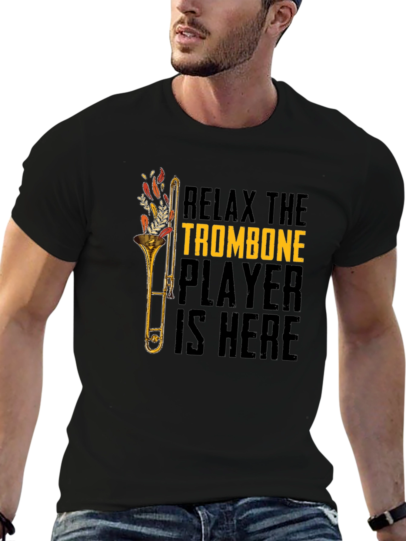 Relax The Trombone Player T-Shirt