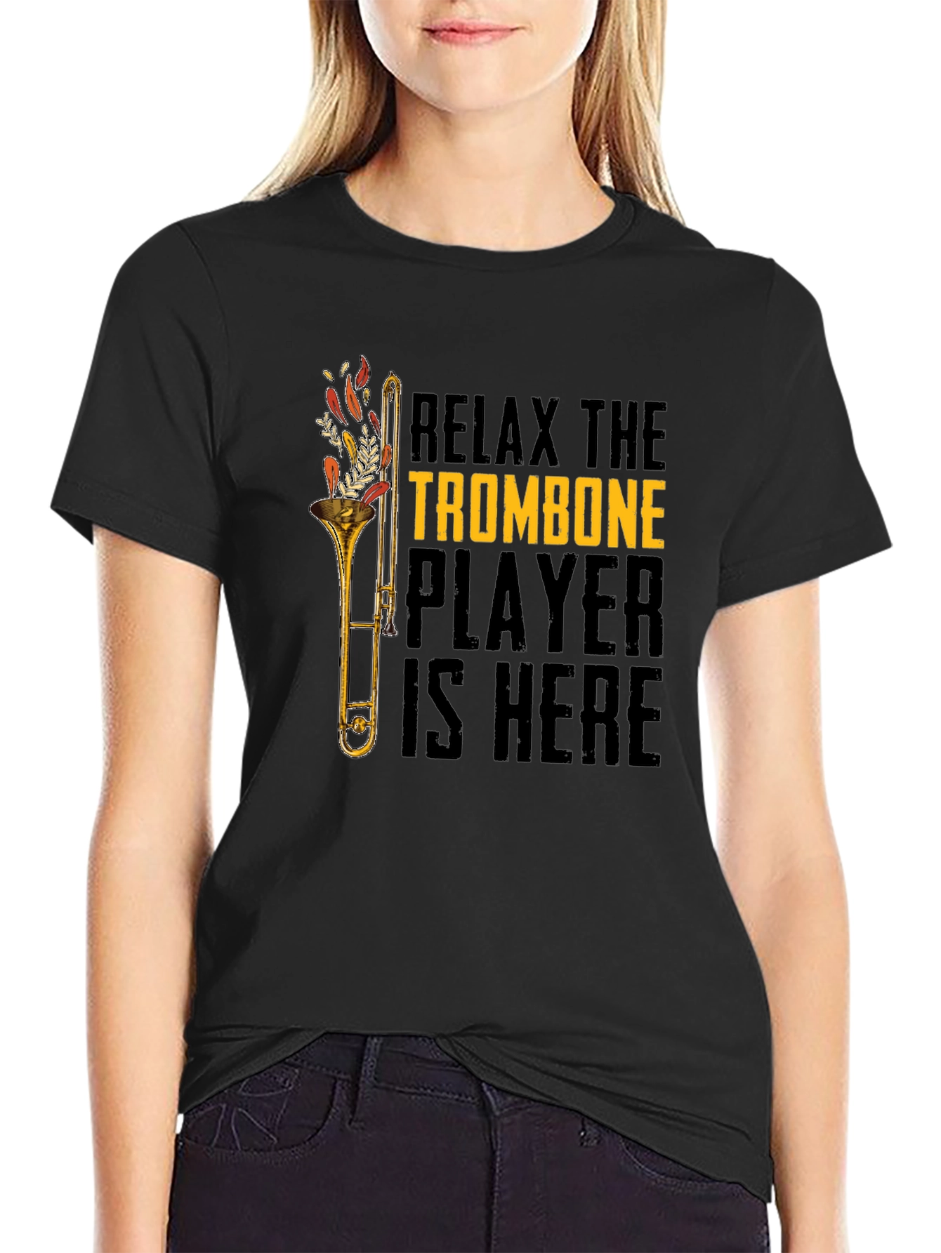 Relax The Trombone Player T-Shirt