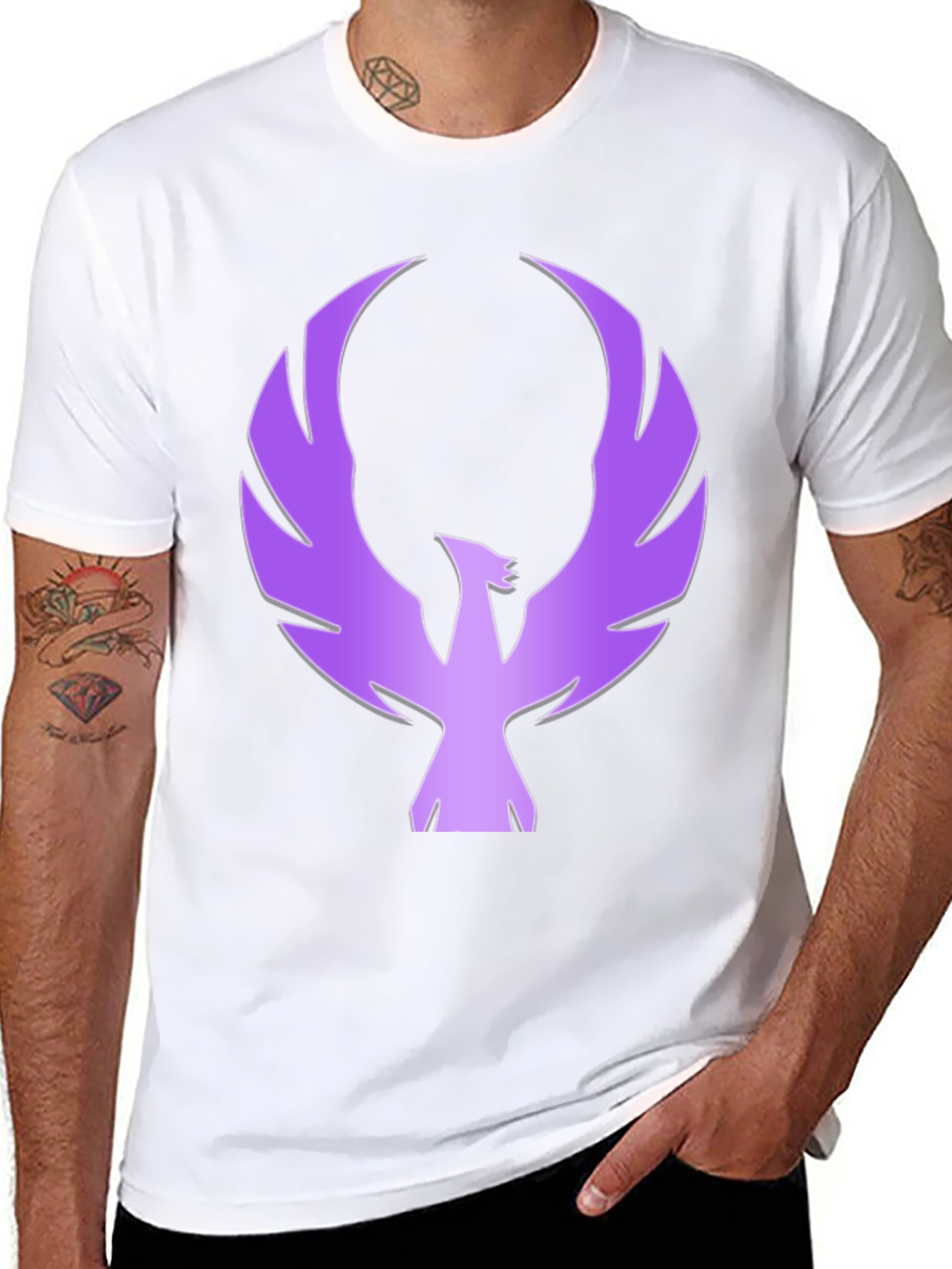Phoenix Graphic Black T-Shirt