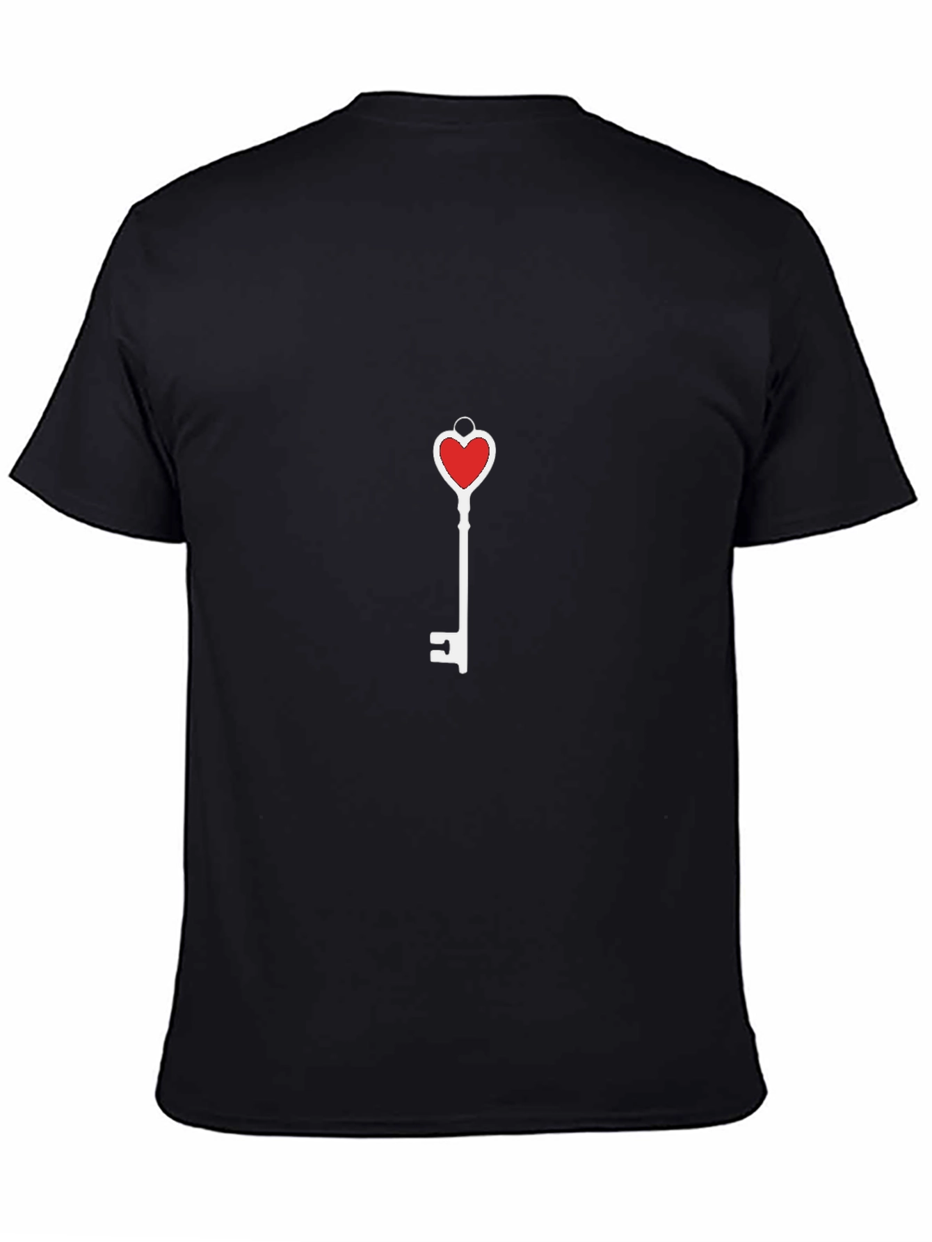 Heart Key Graphic T-Shirt - Unlock Your Style