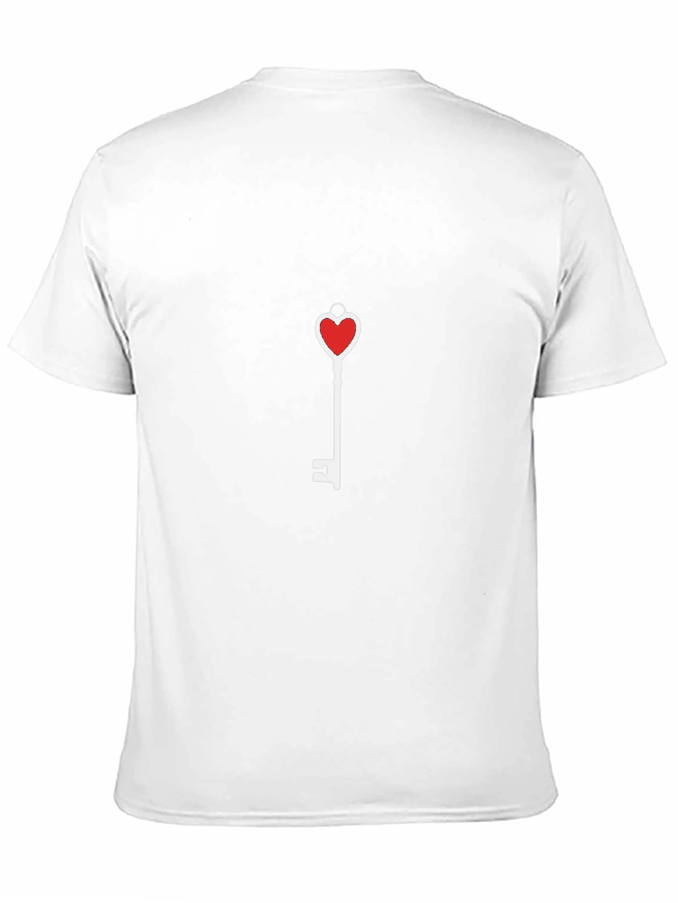 Heart Key Graphic T-Shirt - Unlock Your Style