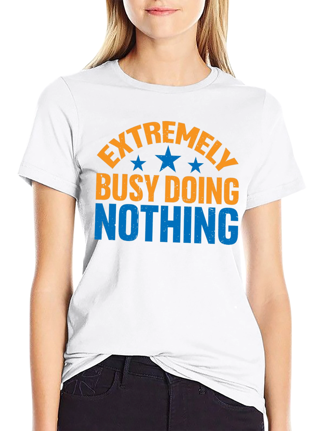 Extremely Busy Doing Nothing Graphic Tee