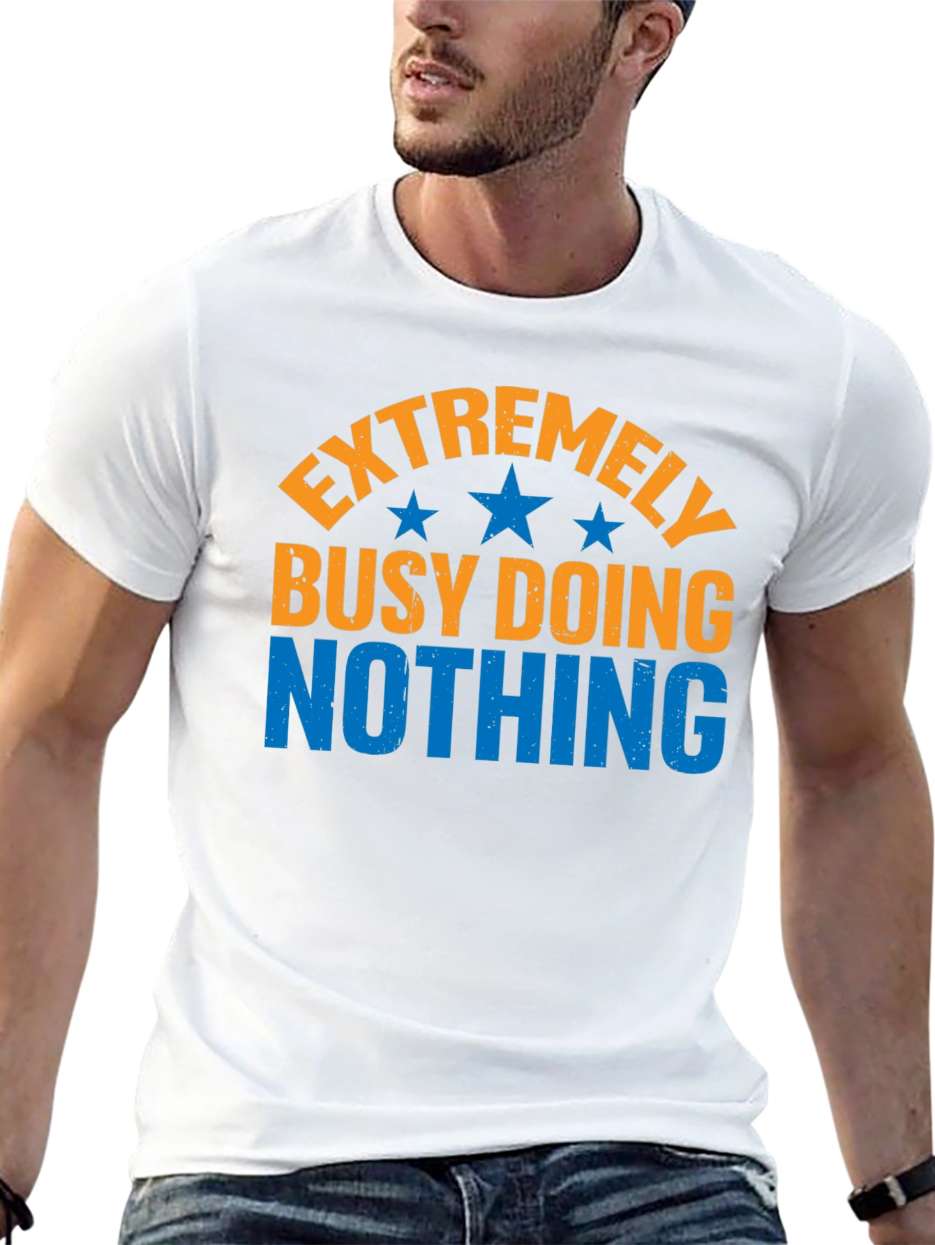 Extremely Busy Doing Nothing Graphic Tee