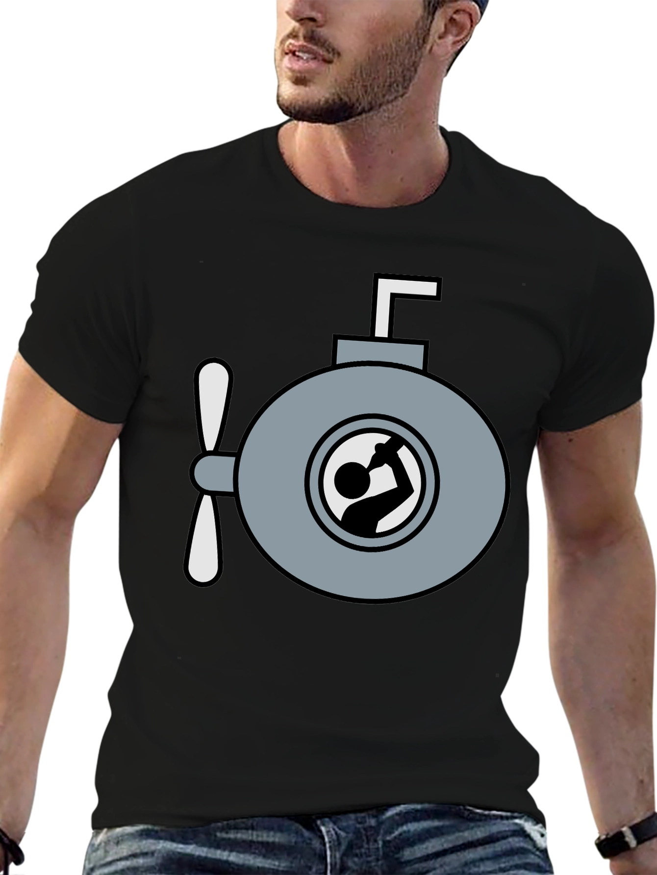 Submarine Drinking T-Shirt
