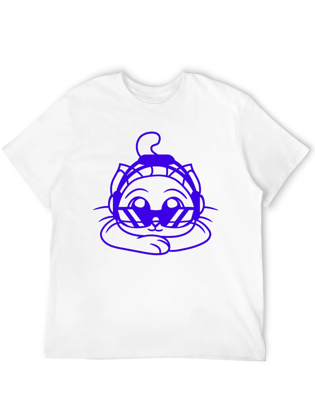 Cool Cat DJ Black T-Shirt