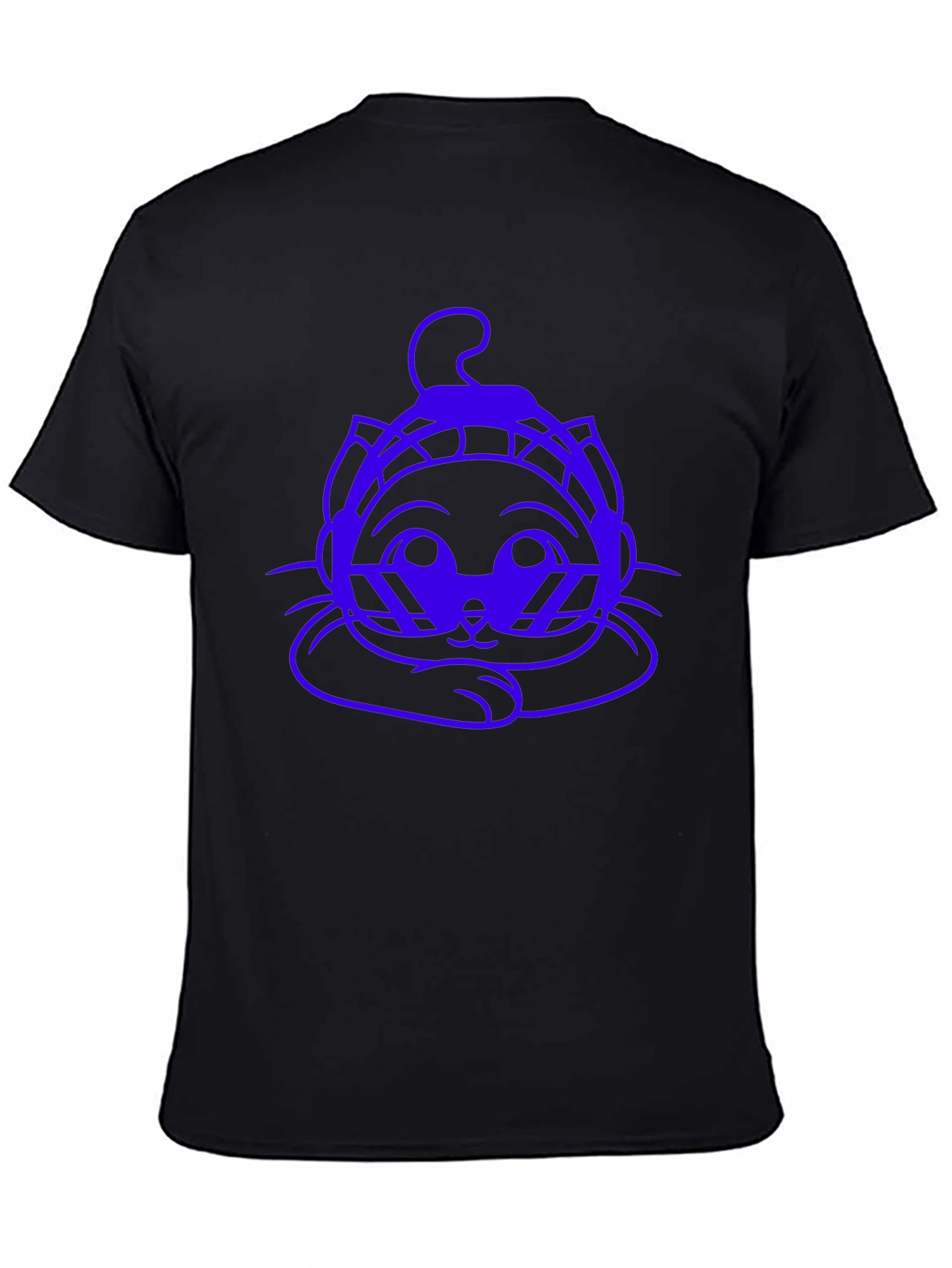 Cool Cat DJ Black T-Shirt