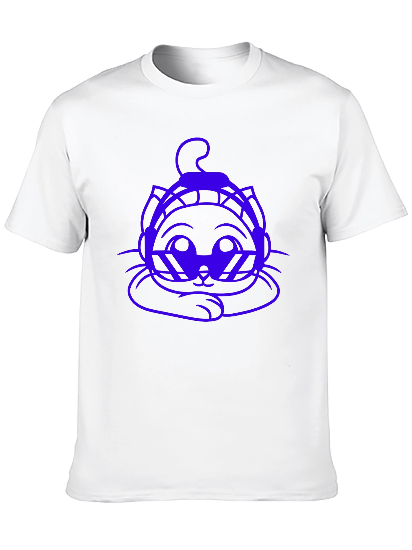 Cool Cat DJ Black T-Shirt