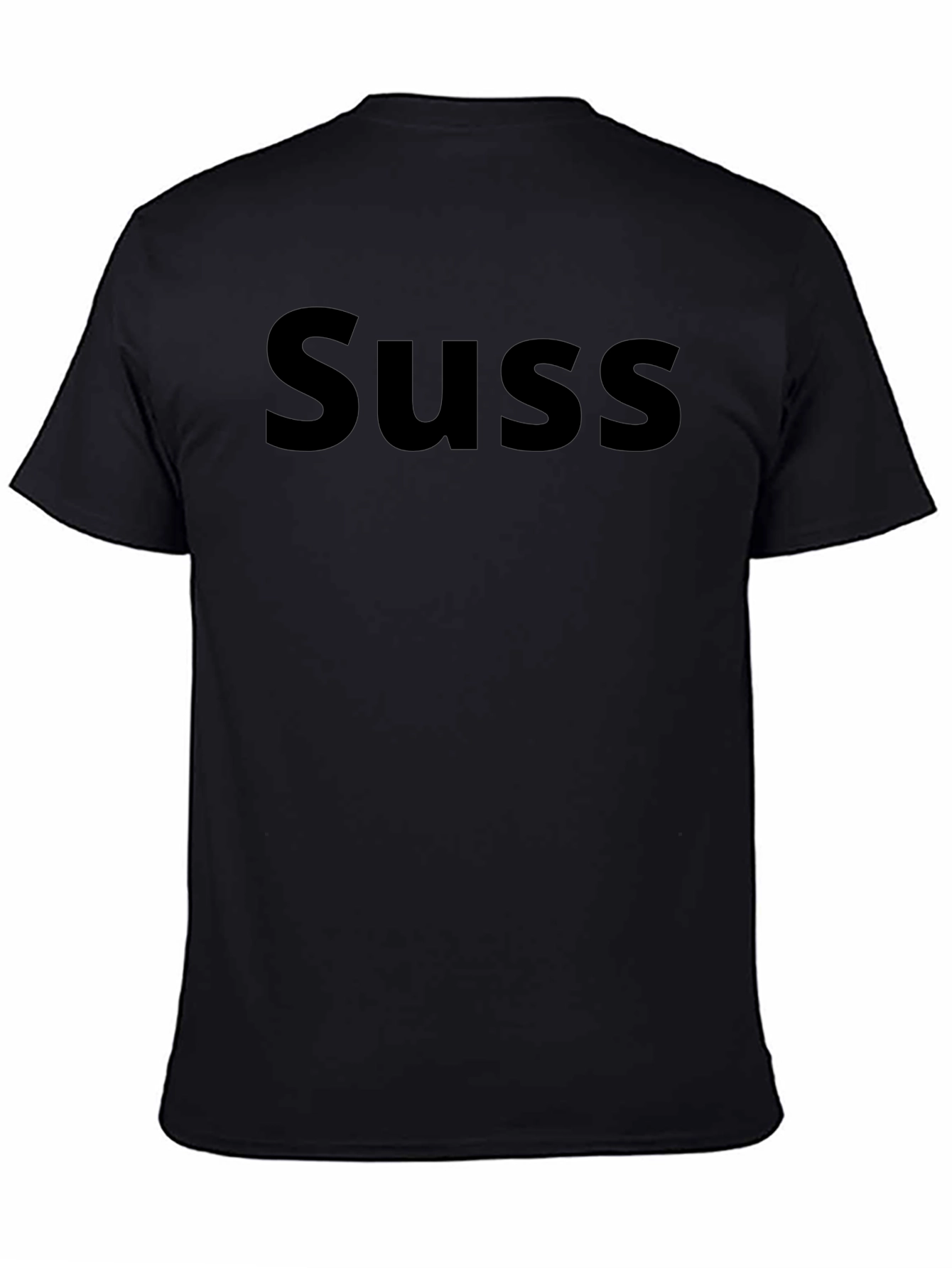 Suss Black T-Shirt