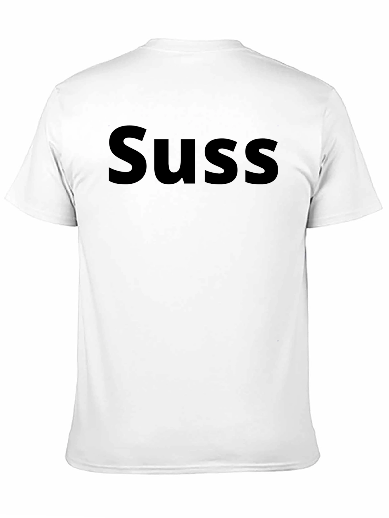Suss Black T-Shirt