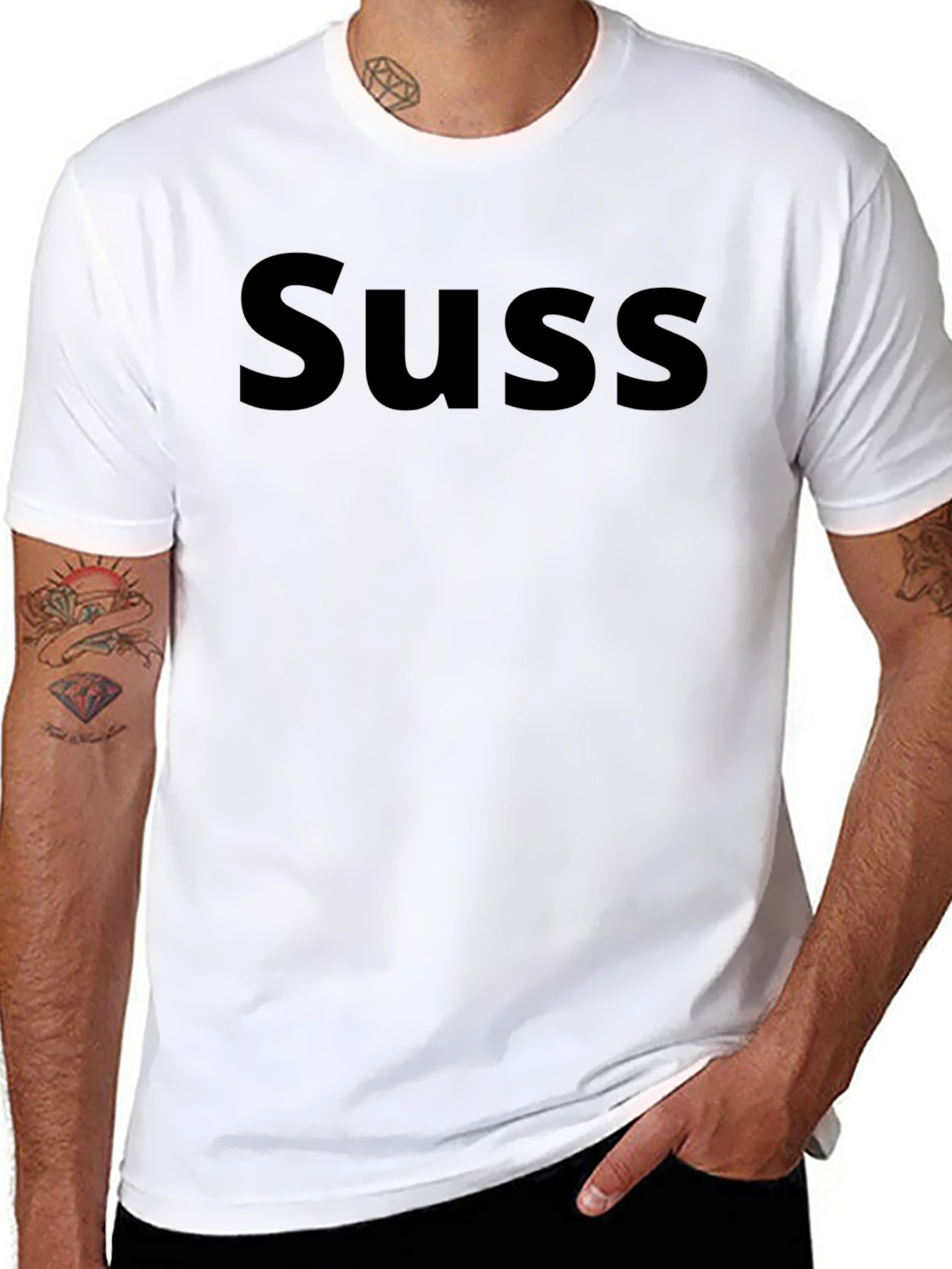 Suss Black T-Shirt