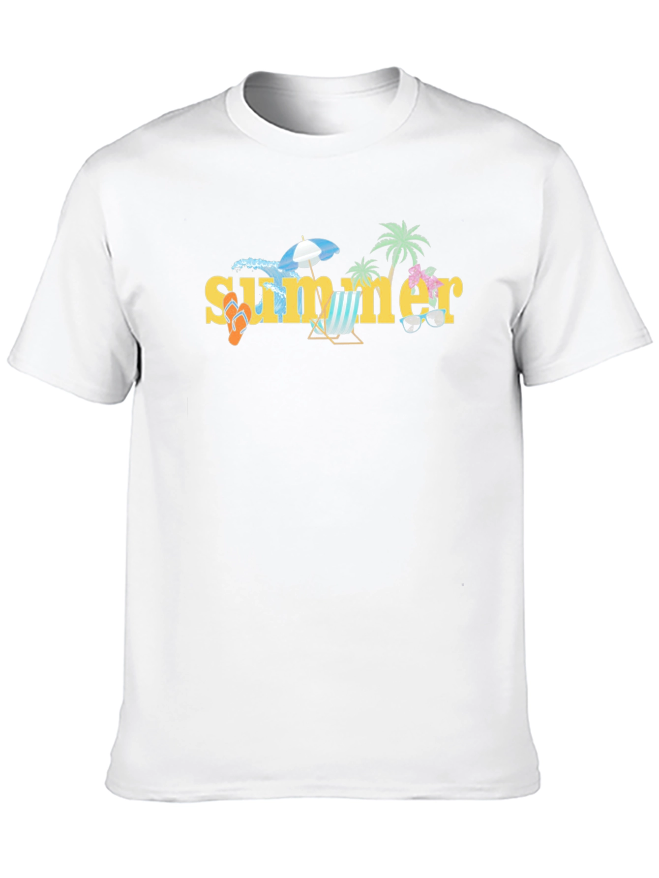 Summer Beach Vibes Graphic T-Shirt