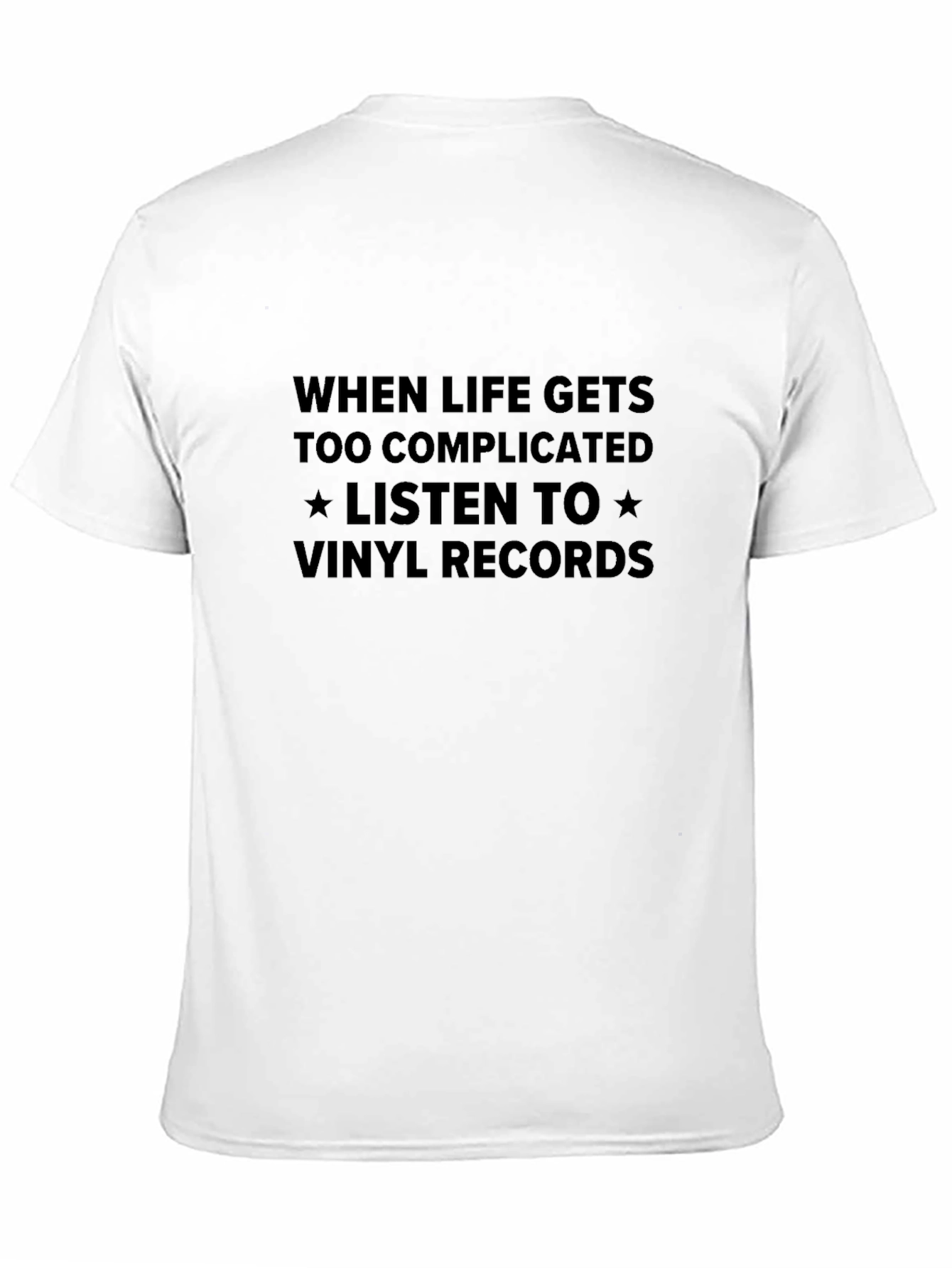 Vinyl Records Graphic T-Shirt