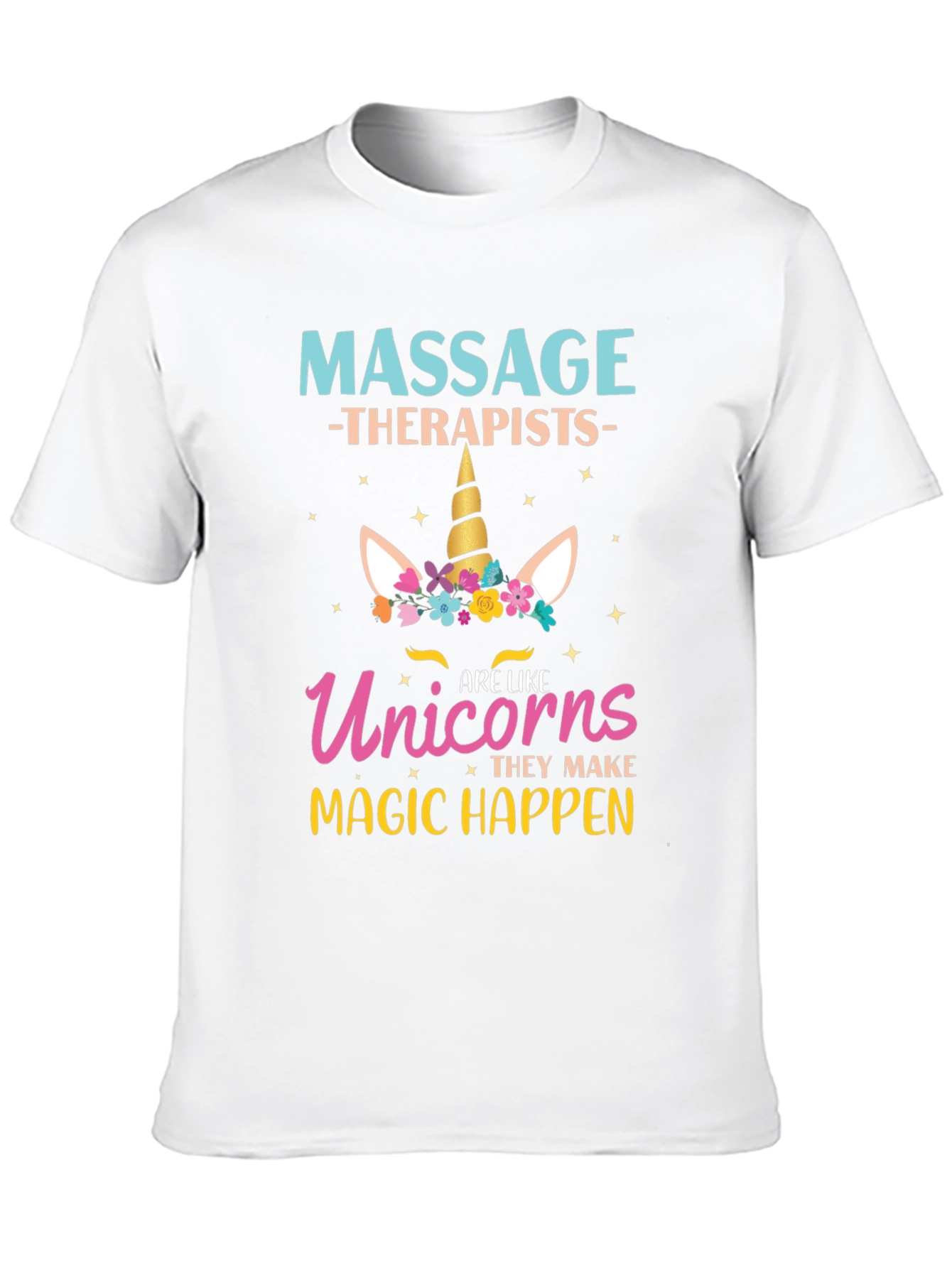 Unicorn Massage Therapist T-Shirt