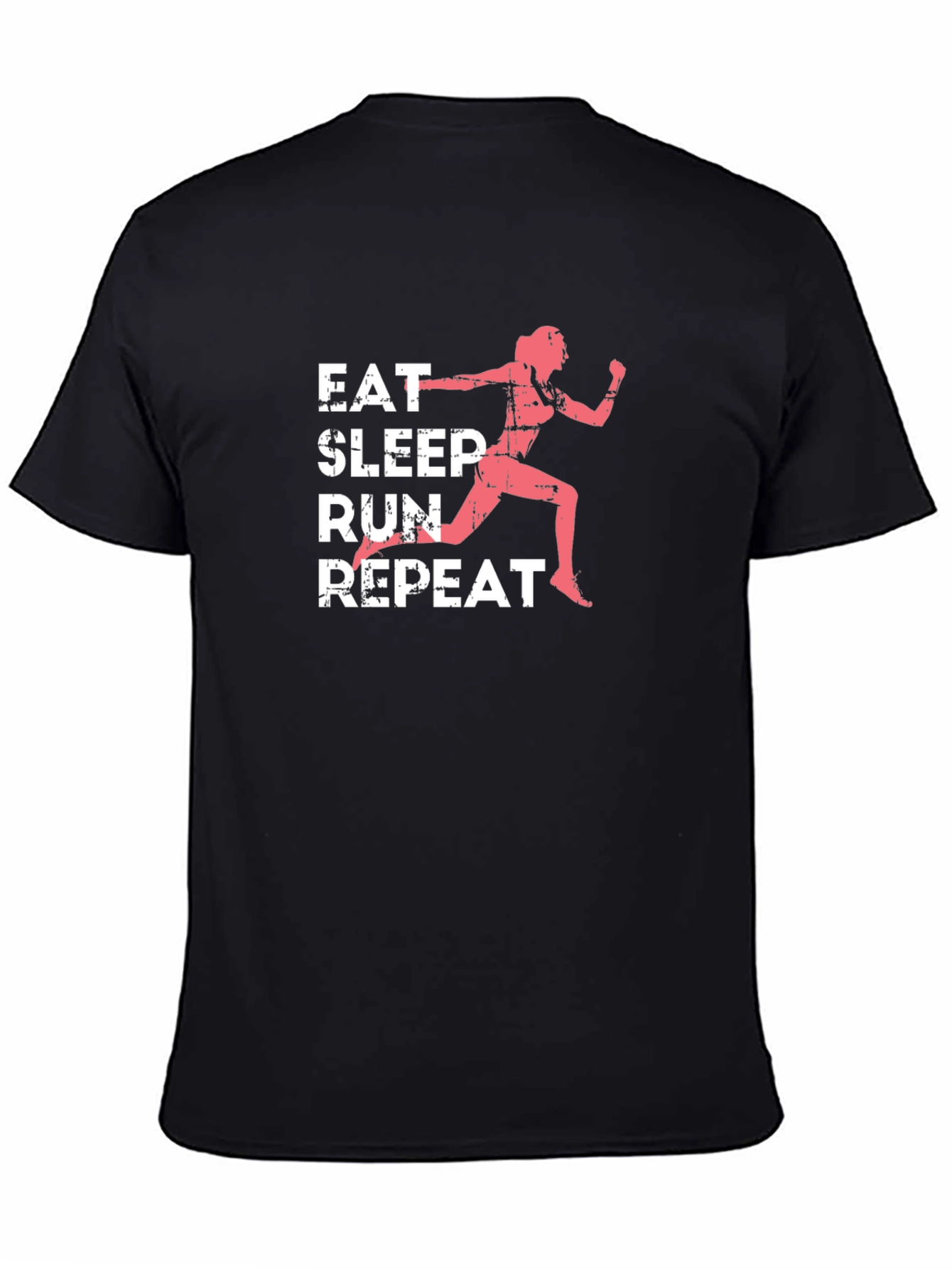 Eat Sleep Run Repeat Graphic T-Shirt