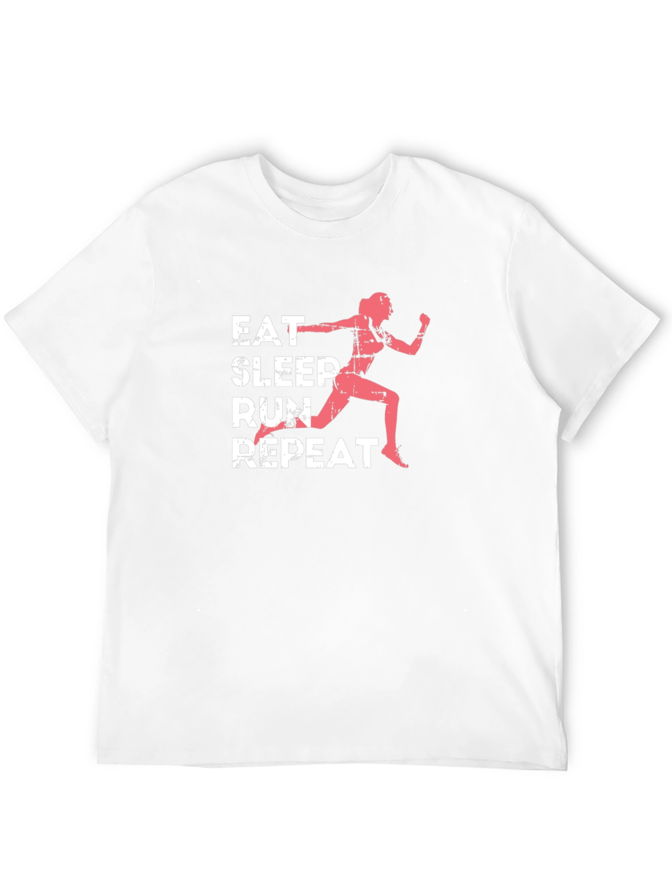 Eat Sleep Run Repeat Graphic T-Shirt