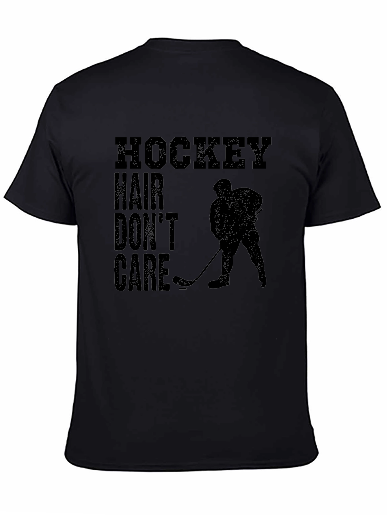 Hockey Hair Dont Care Tee