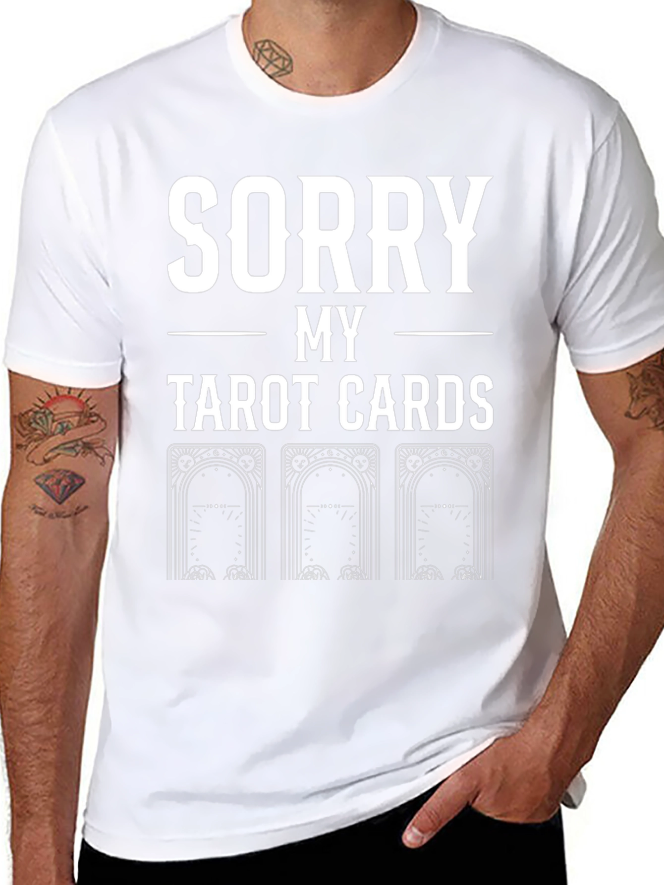Sorry My Tarot Cards Graphic Tee