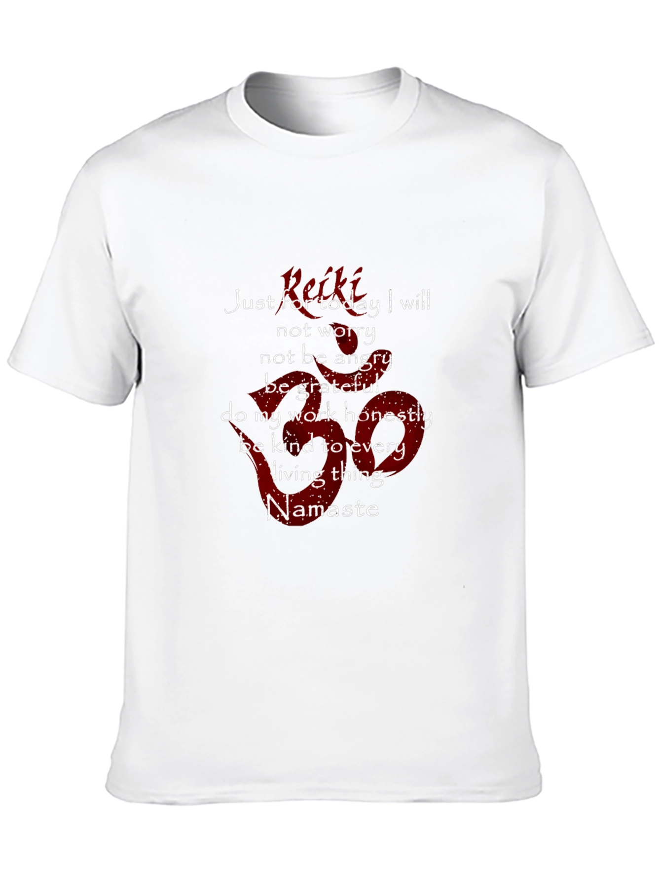 Reiki Namaste Graphic T-Shirt - Positive Affirmations