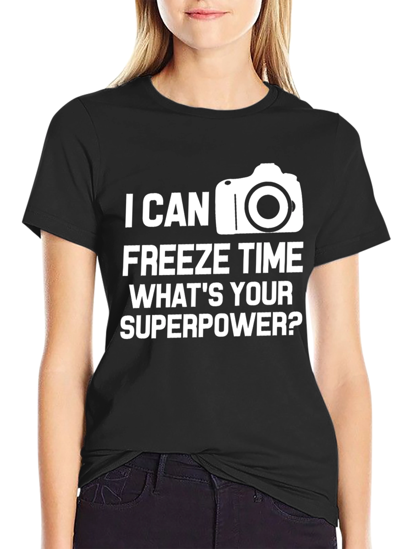 I Can Freeze Time Photographer T-Shirt