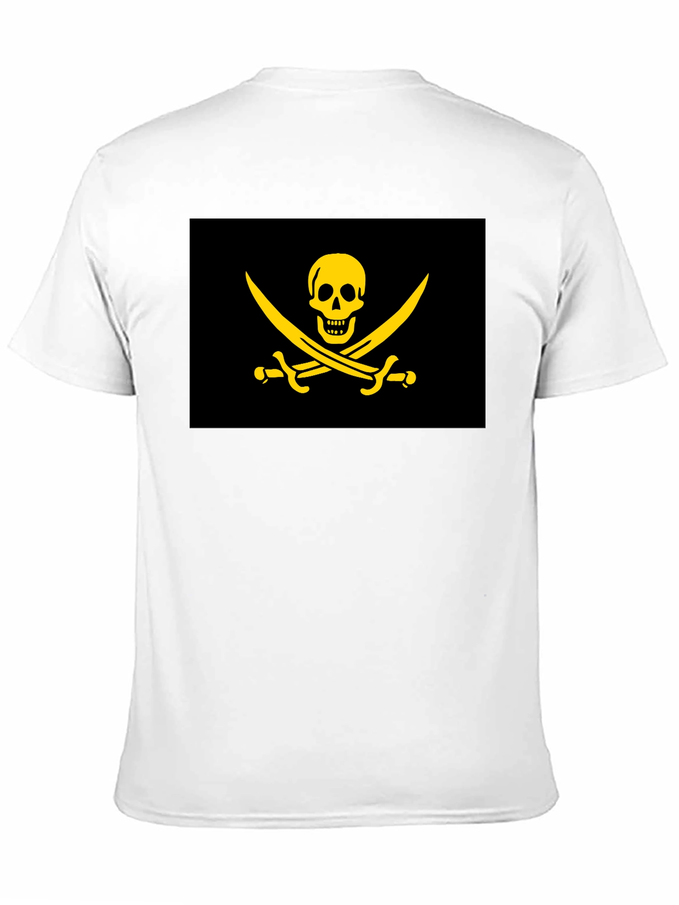 Pirate Flag Graphic T-Shirt - Black