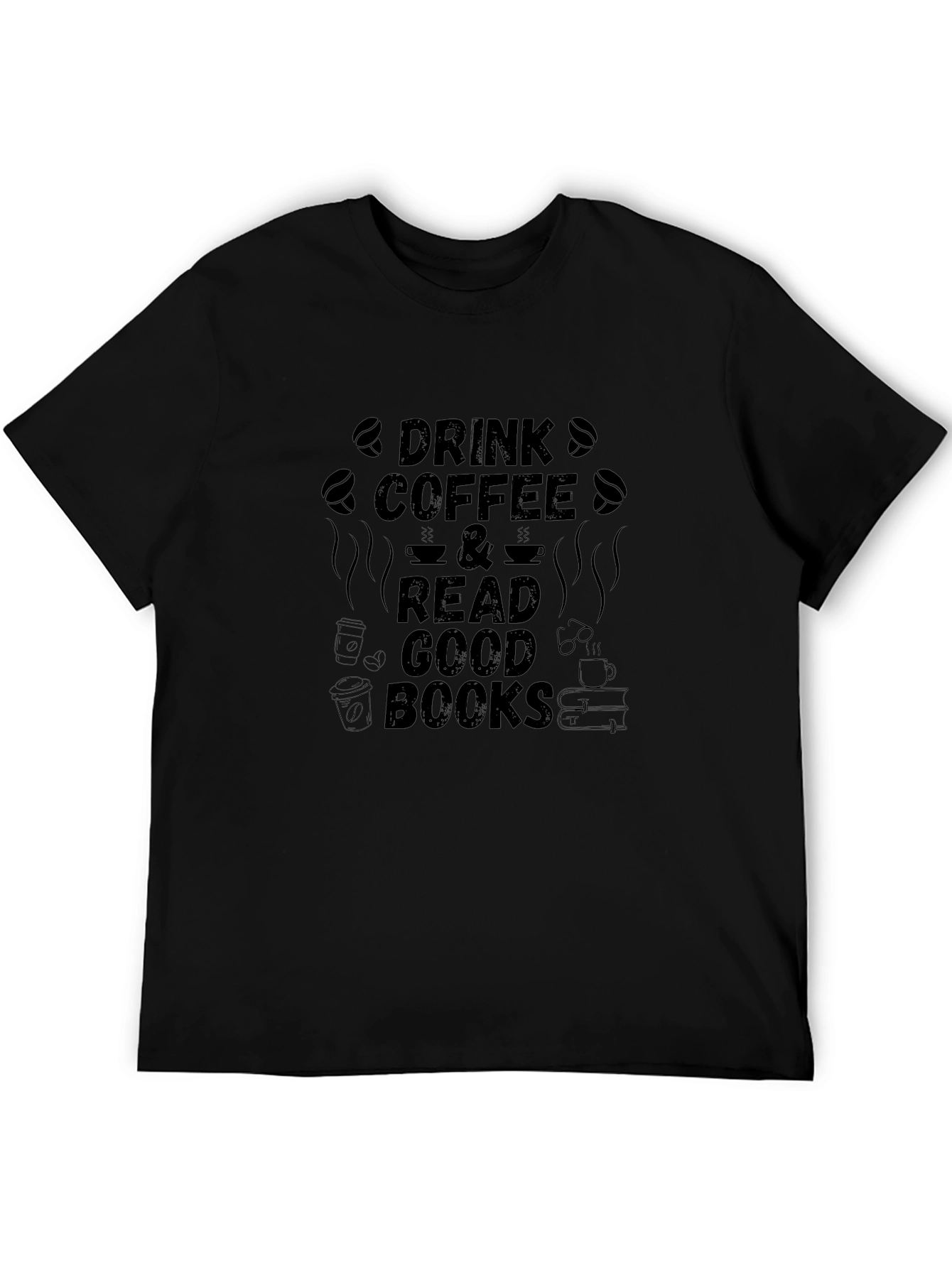 Drink Coffee and Read Good Books T-Shirt
