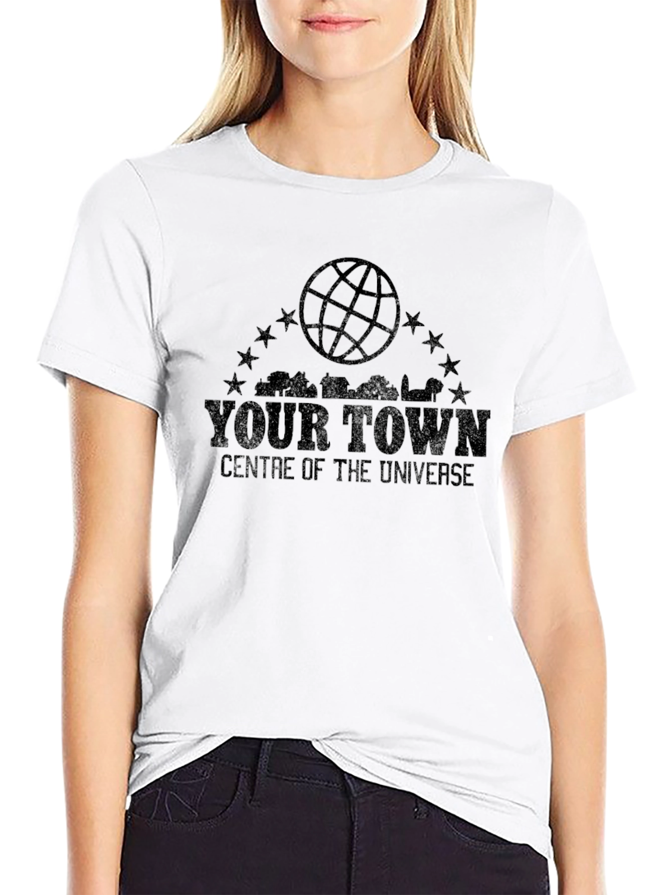 Your Town Centre of the Universe Graphic Tee