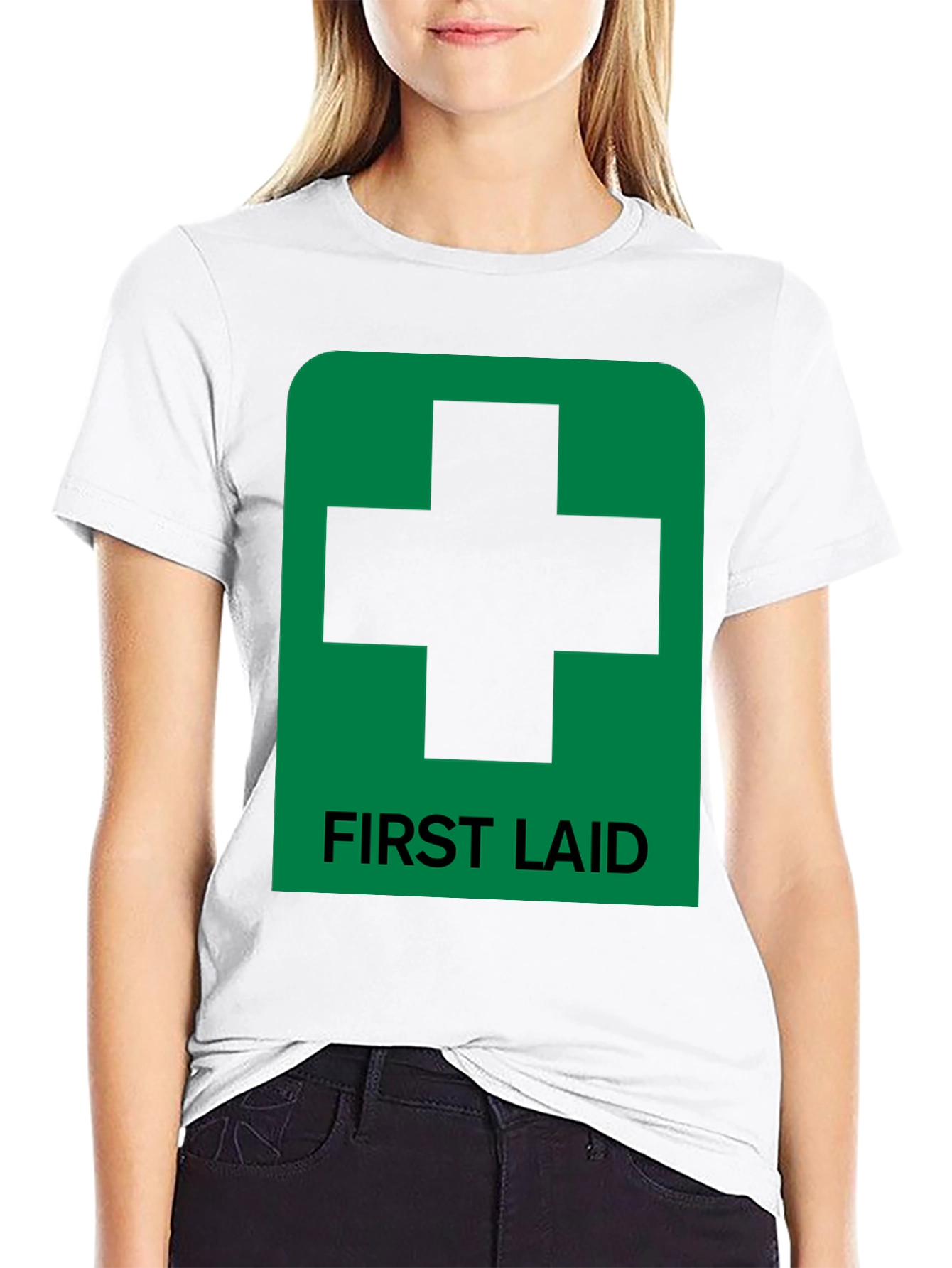 First Laid Funny Paramedic T-Shirt