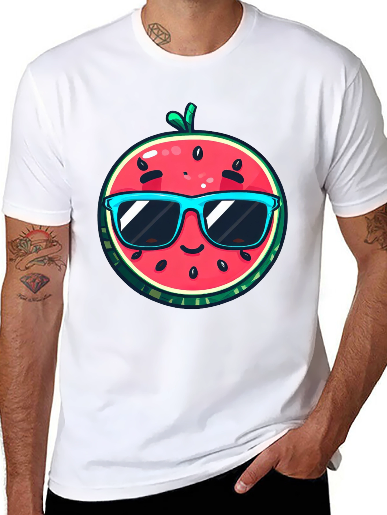 Cool Watermelon Graphic Tee