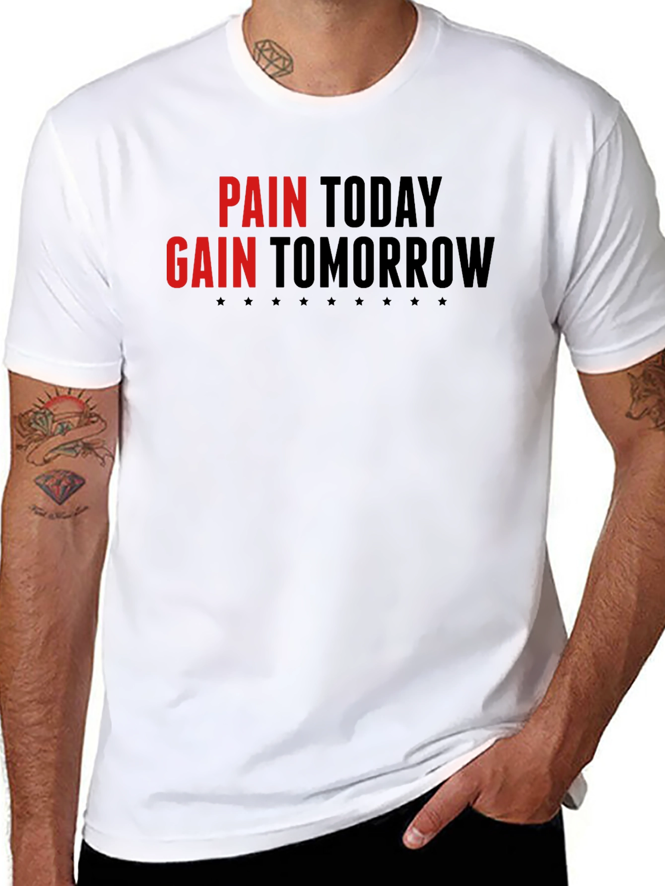 Pain Today Gain Tomorrow Graphic Tee