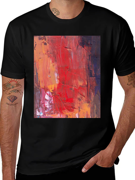 Abstract Expressionism Tee - Vivid Colors Art Shirt
