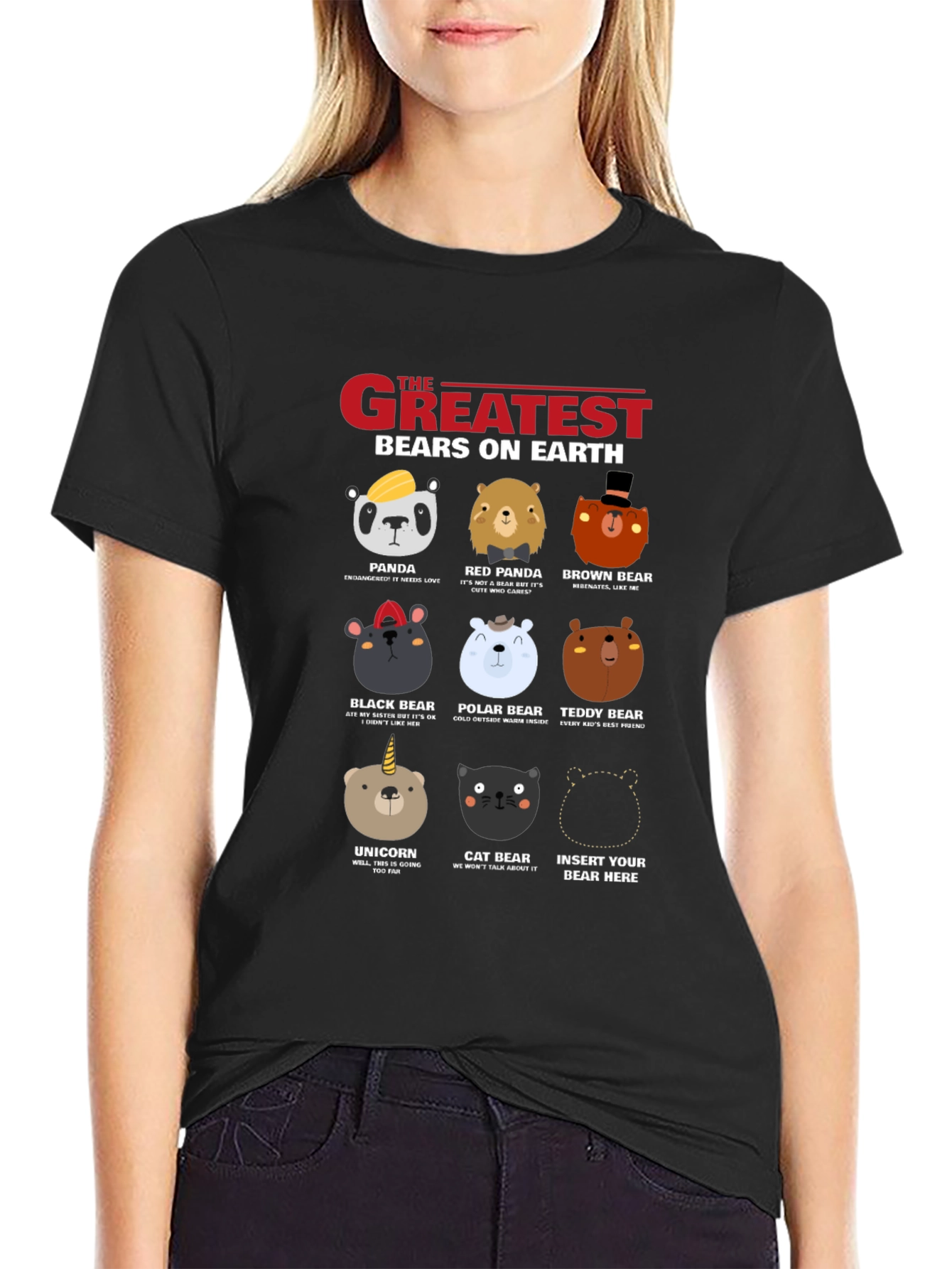 Greatest Bears On Earth Graphic T-Shirt