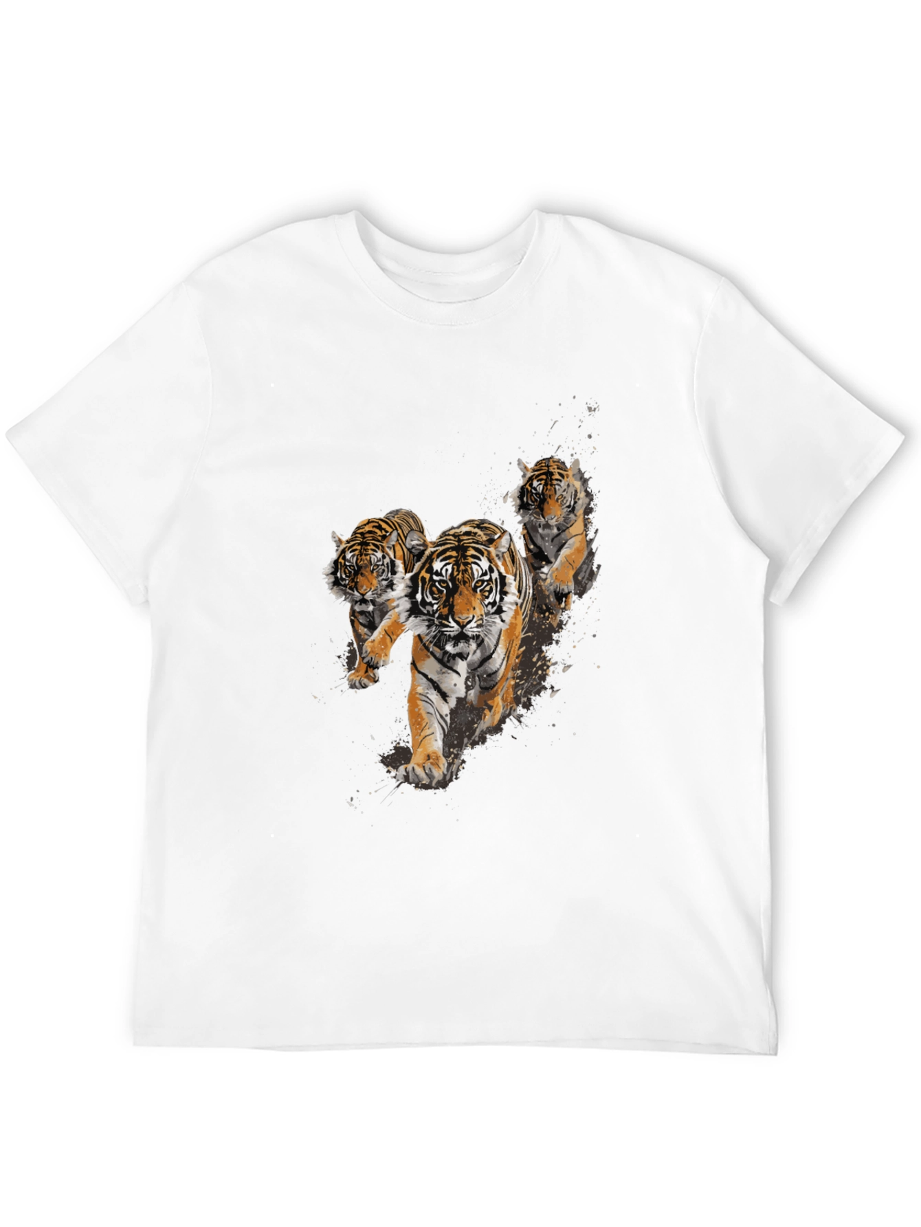 Tiger Trio Graphic T-Shirt
