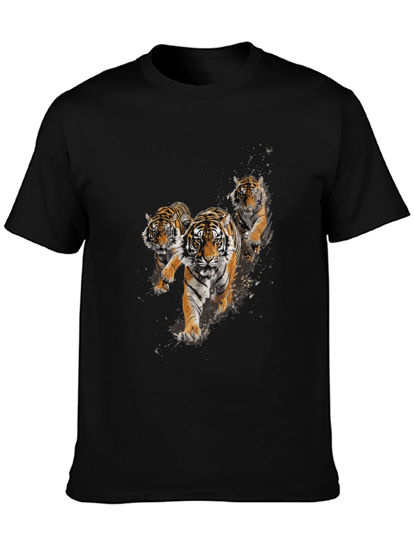 Tiger Trio Graphic T-Shirt